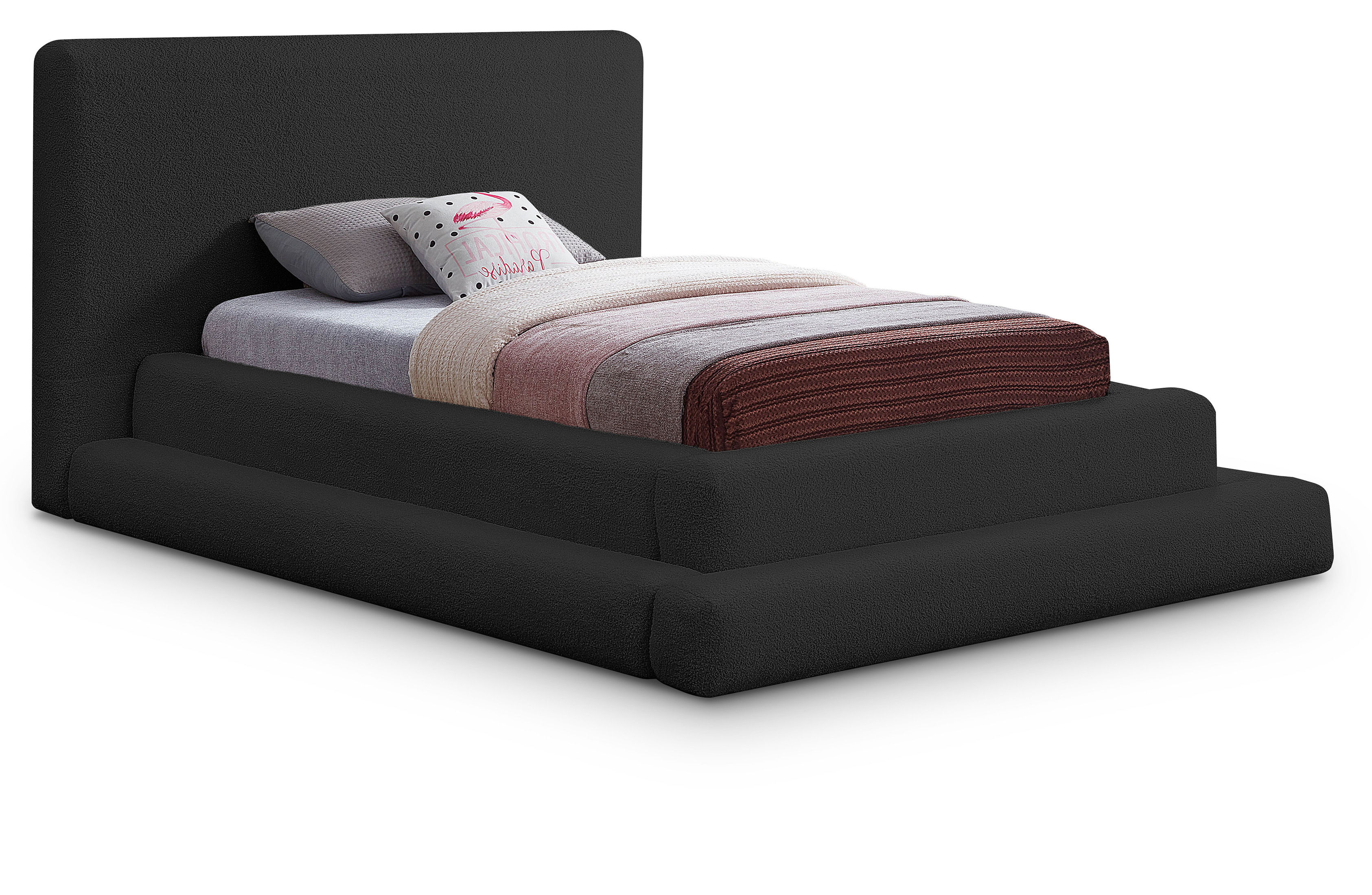 Dane - Twin Bed - Black