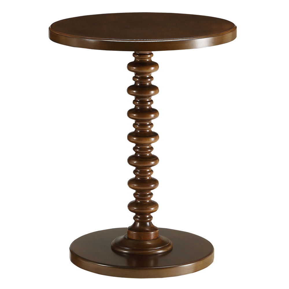 Acton - Accent Table - Walnut, dark brown, view 2