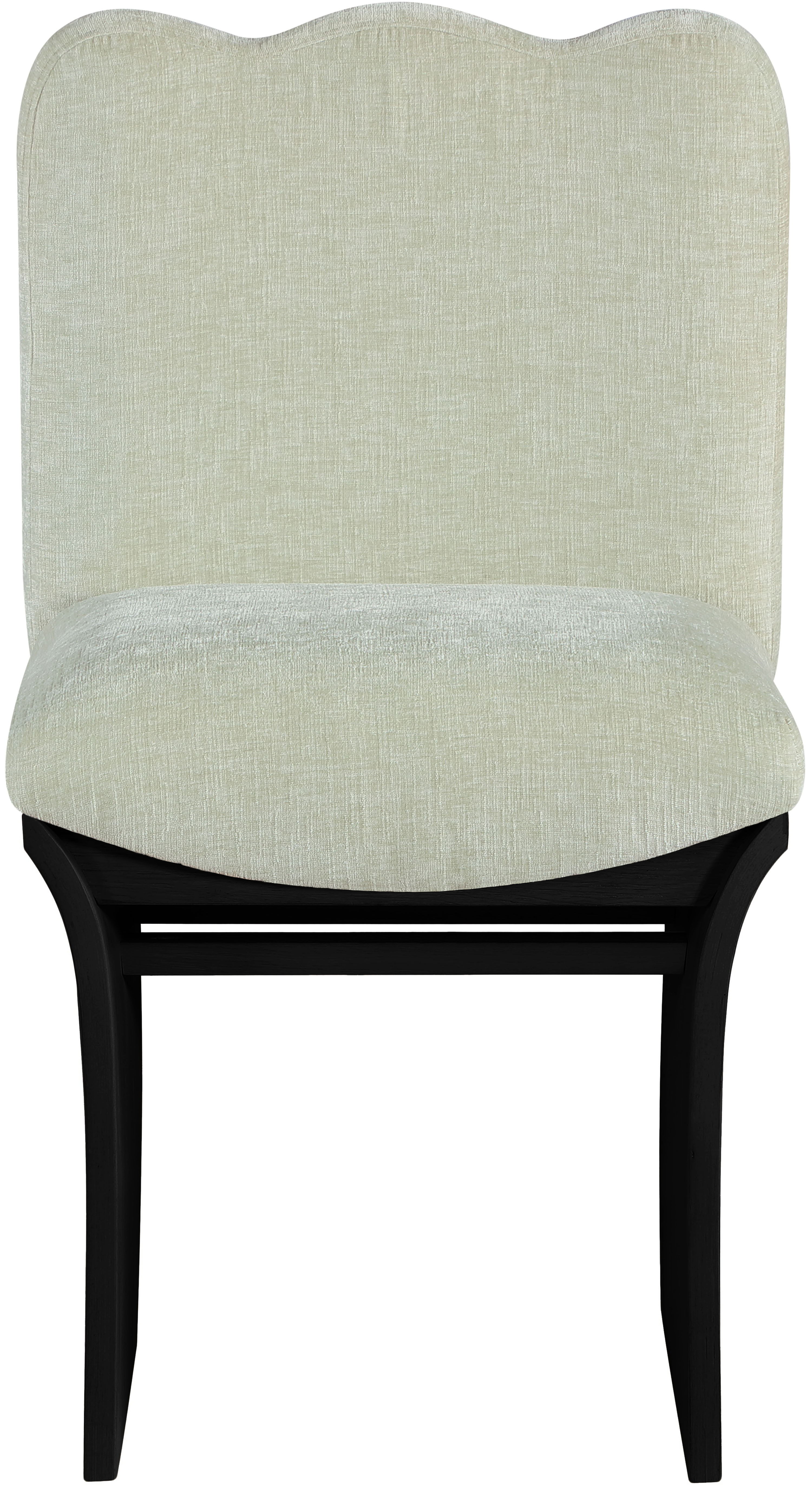Shaw - Chenille Fabric Upholstered Dining Chair - Mint