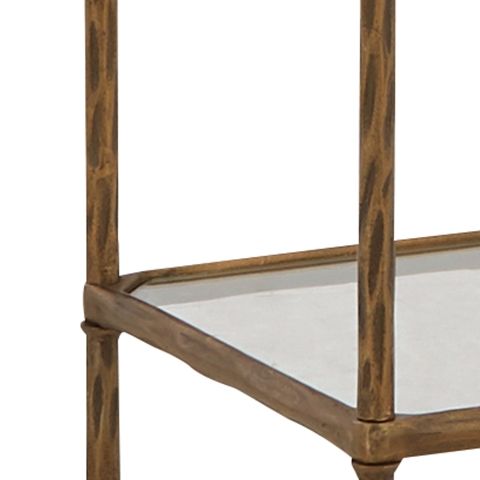 Ashley Furniture Ryandale - Bookcase - Antique Brass Finish - Image 5