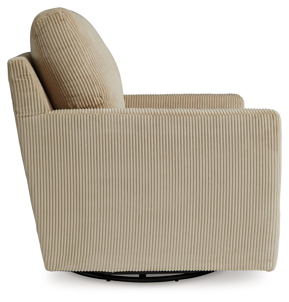 Ashley Furniture Icaman - Swivel Chair - Sand - Image 4