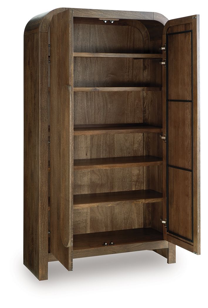 Ashley Furniture Thoren - Accent Cabinet - Medium Brown - Image 3