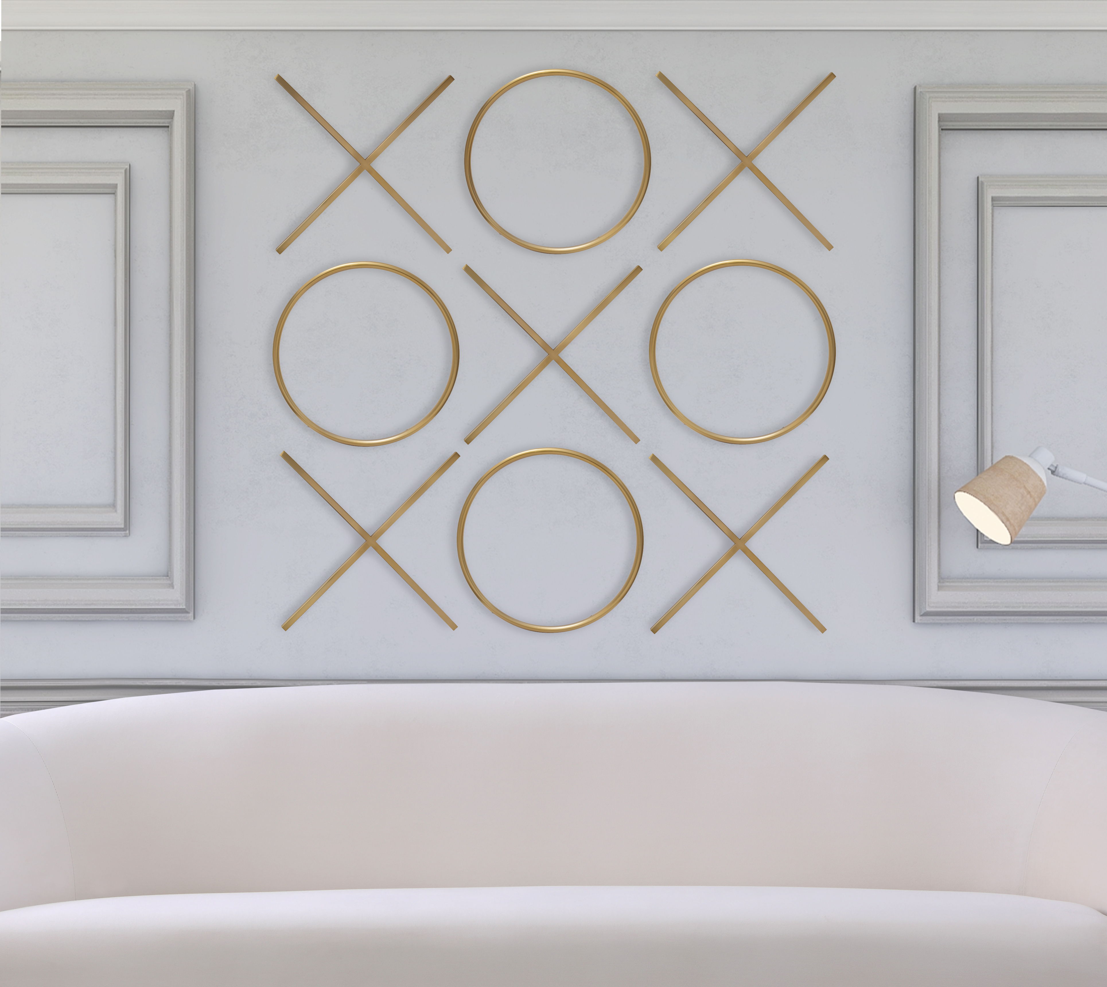 XOXO - Wall Decor - Gold