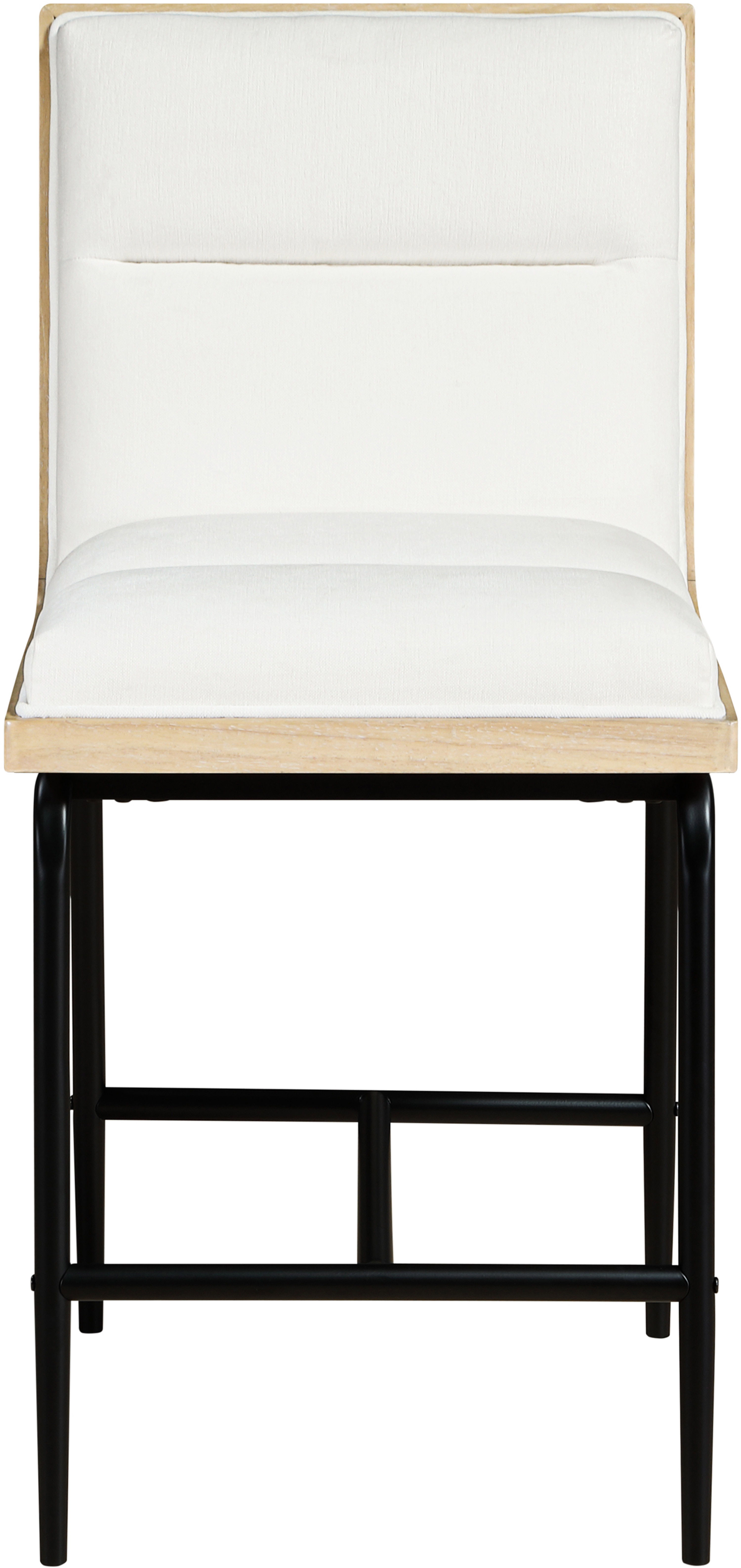 Viceroy - Fabric Upholstered Counter Stool (Set of 2) - Cream