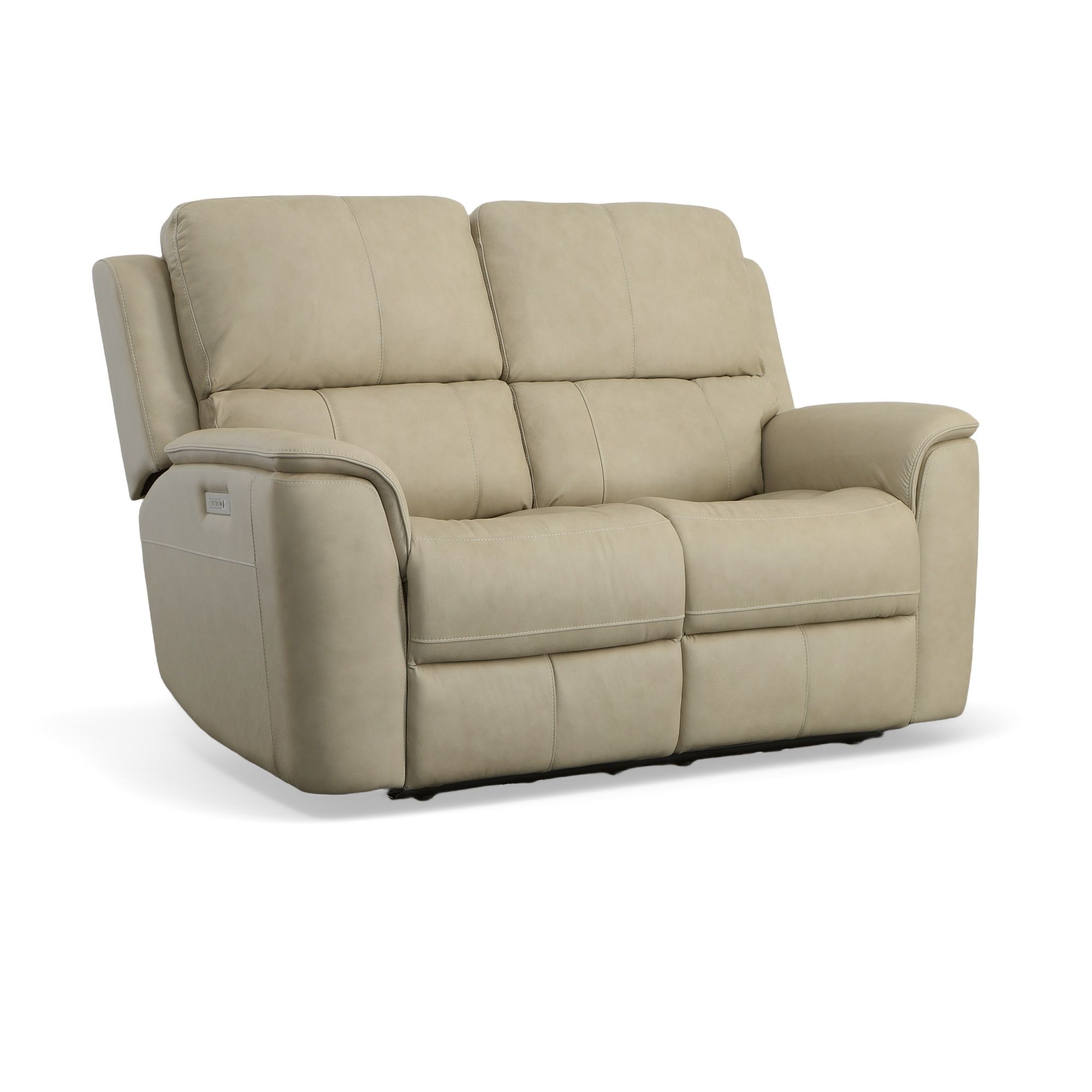 Henry - Power Reclining Loveseat With Power Headrests & Lumbar - Beige Image