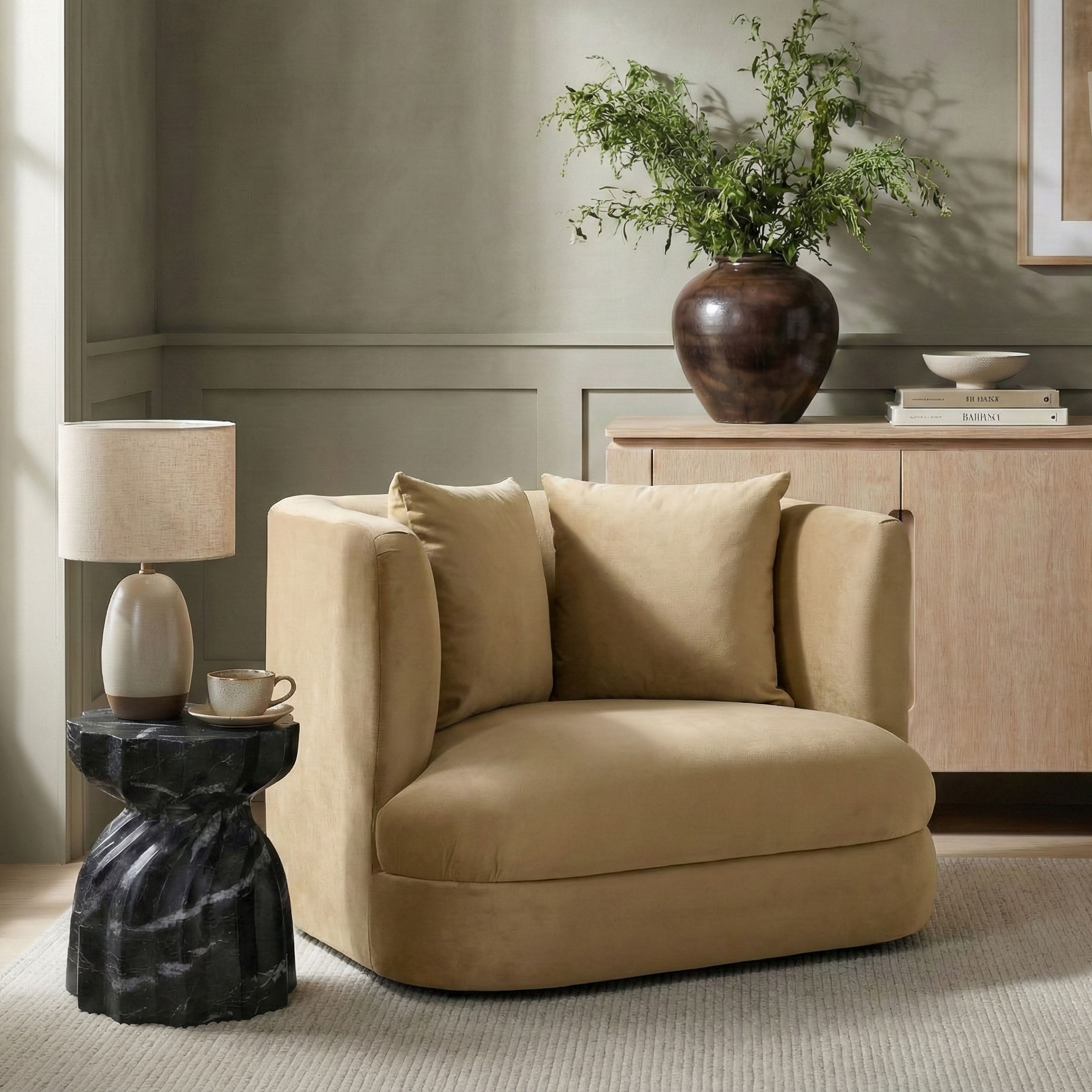 Alder - Chair - Camel