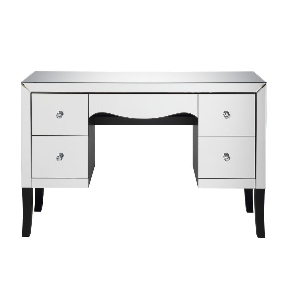 Dominic - Vanity Desk - Mirrored, silver, view 8