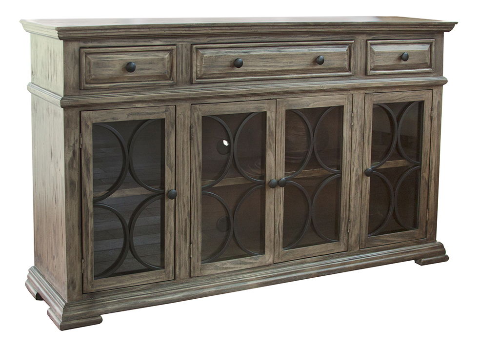 International Furniture Direct Bonanza - Console / TV Stand - Sand