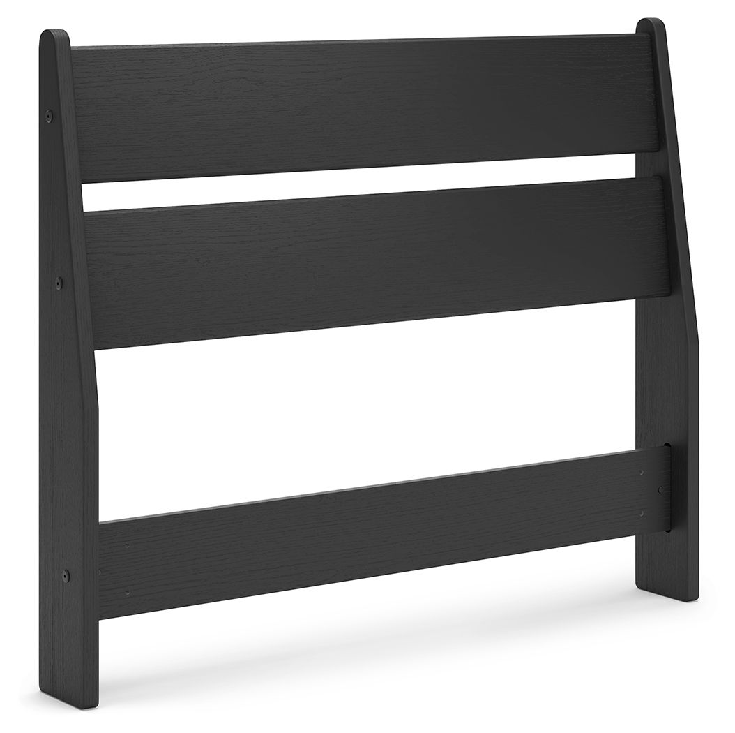 Socalle – Twin Panel Headboard – Black