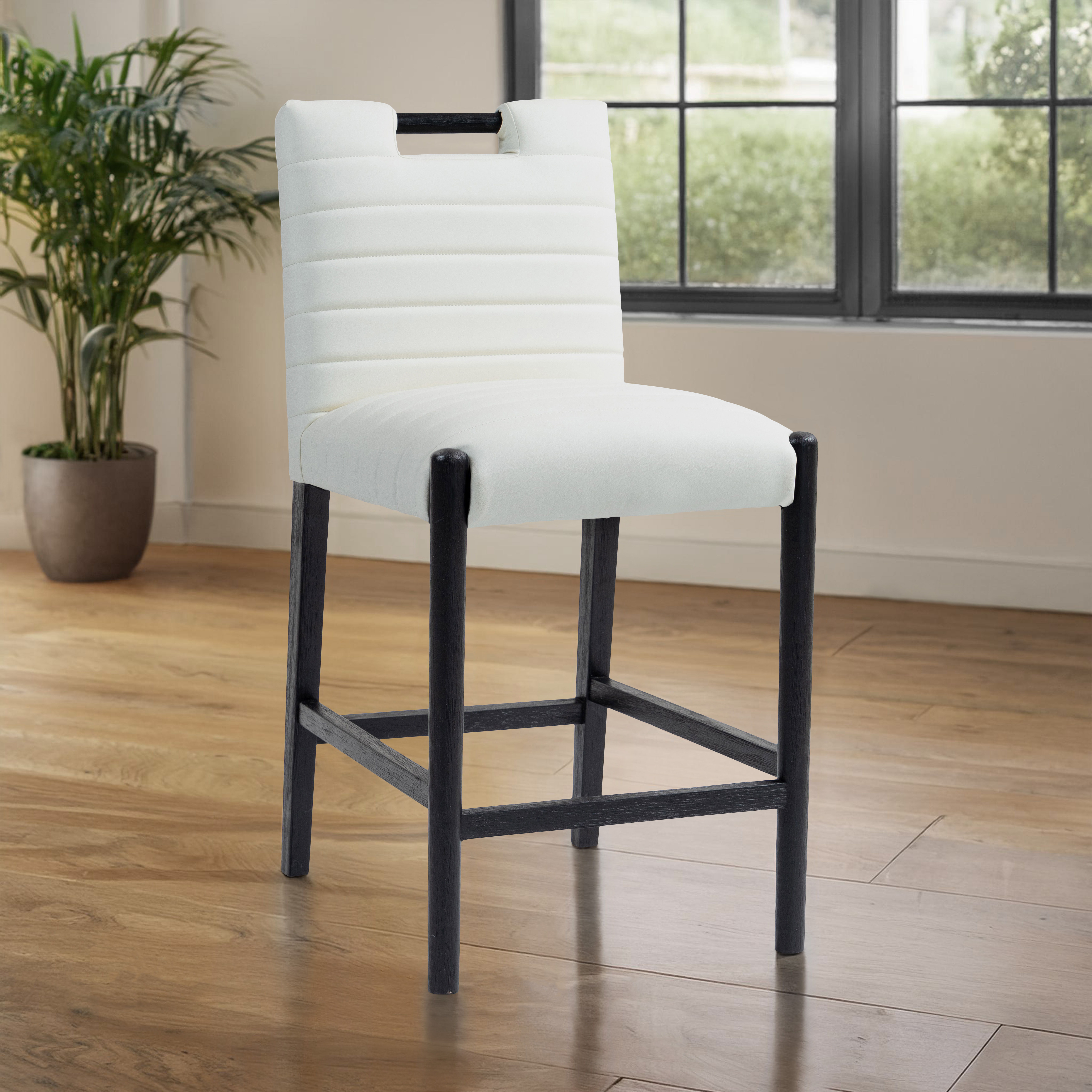 Aimee - Counter Stool - Cream