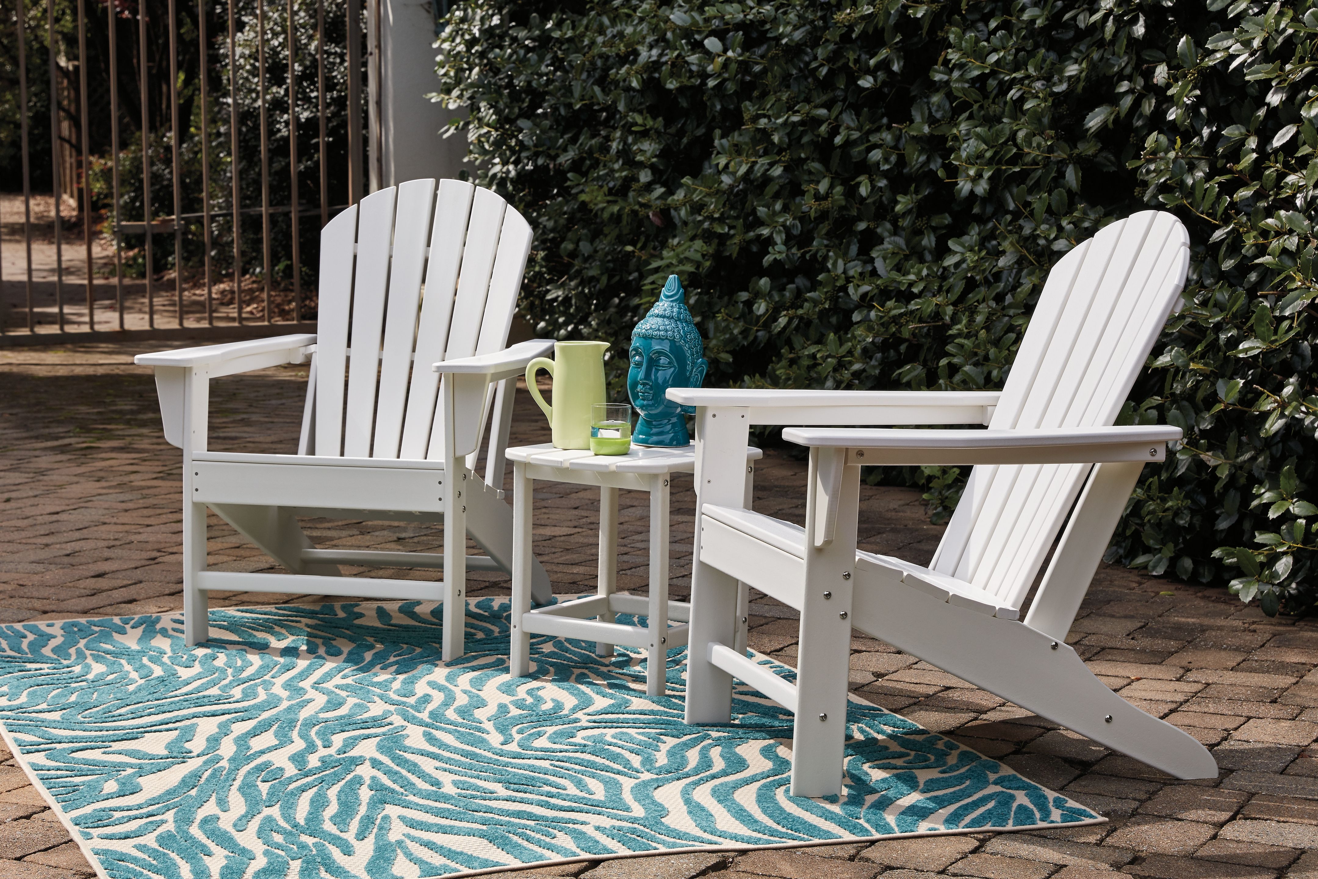 Ashley Furniture Sundown Treasure - Adirondack Chair - White - Image 8