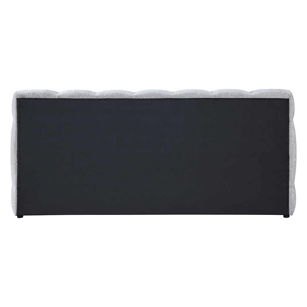 Hannah - Queen Bed - Gray, gray, view 4