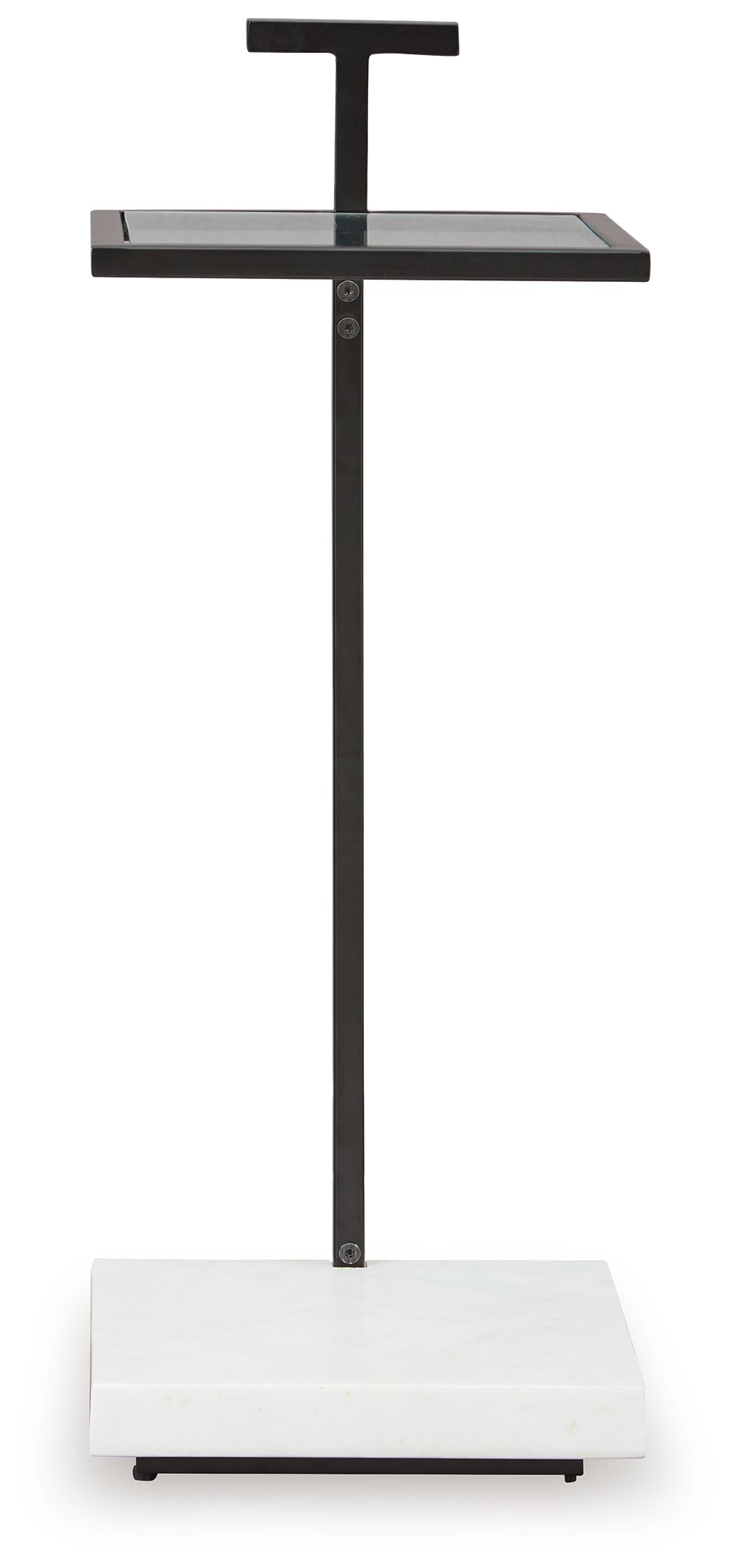 Ashley Furniture Mannill - Accent Table - Black / White - Image 3