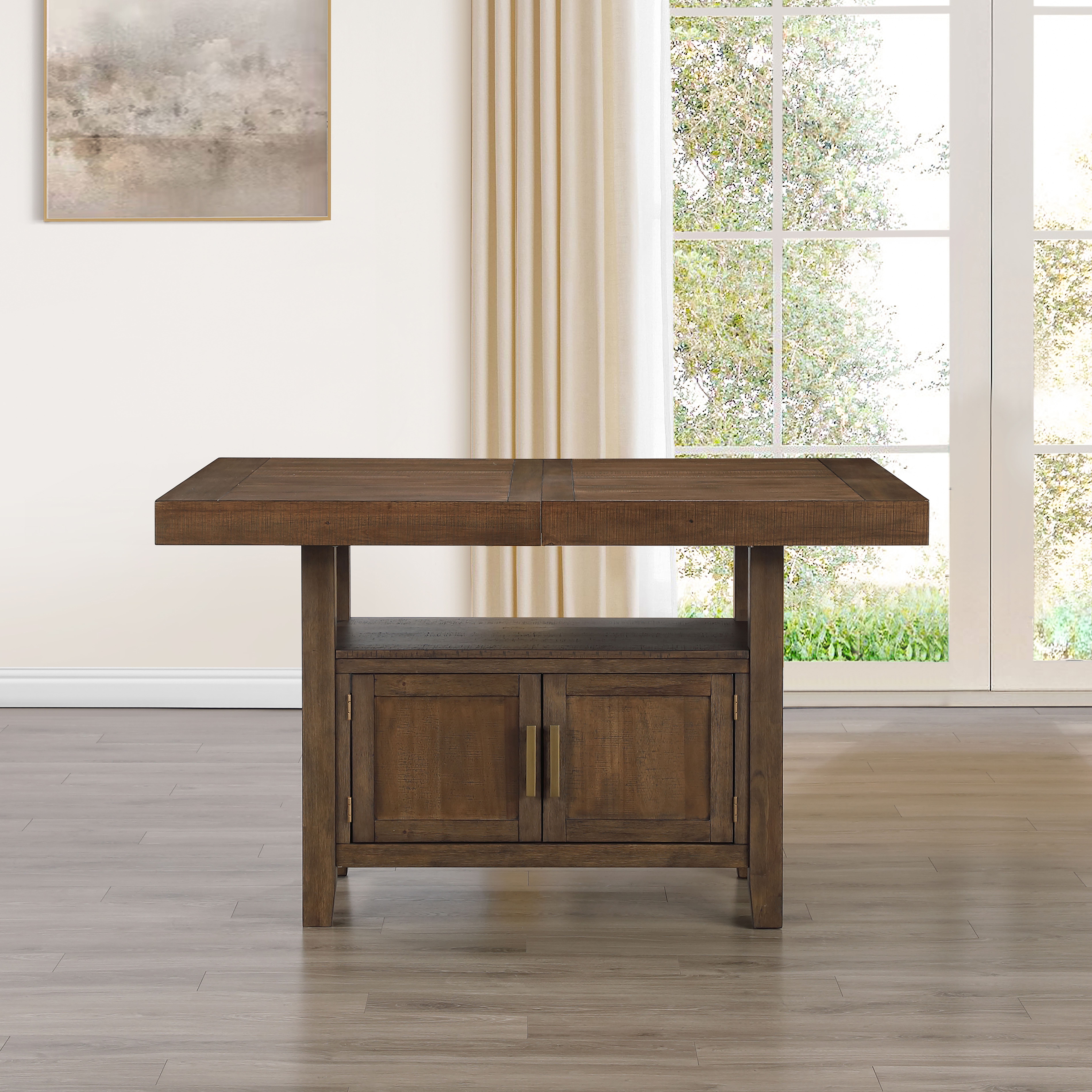 Garland - Counter Table - Dark Brown