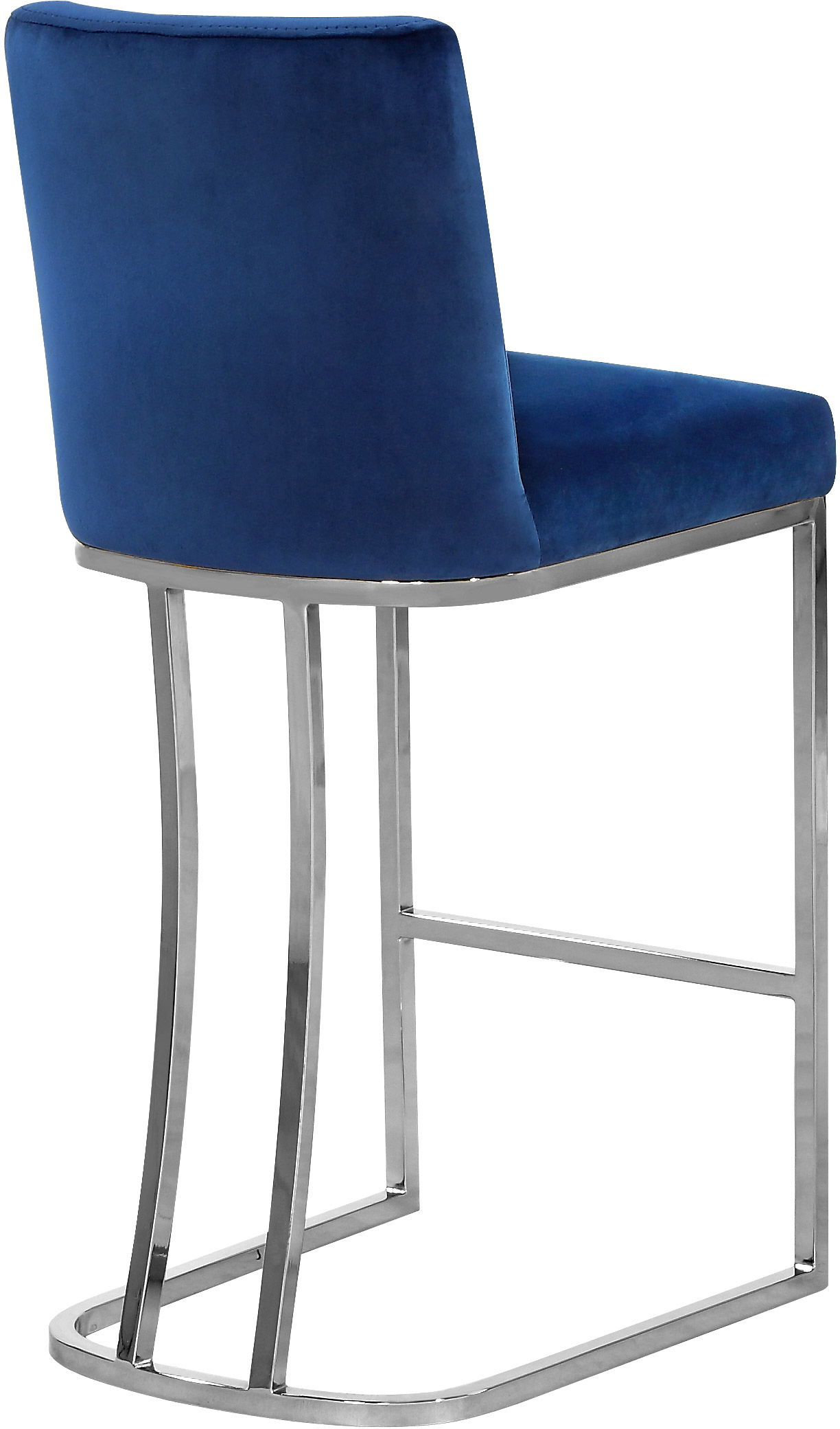 Heidi - Fabric Stool - Navy
