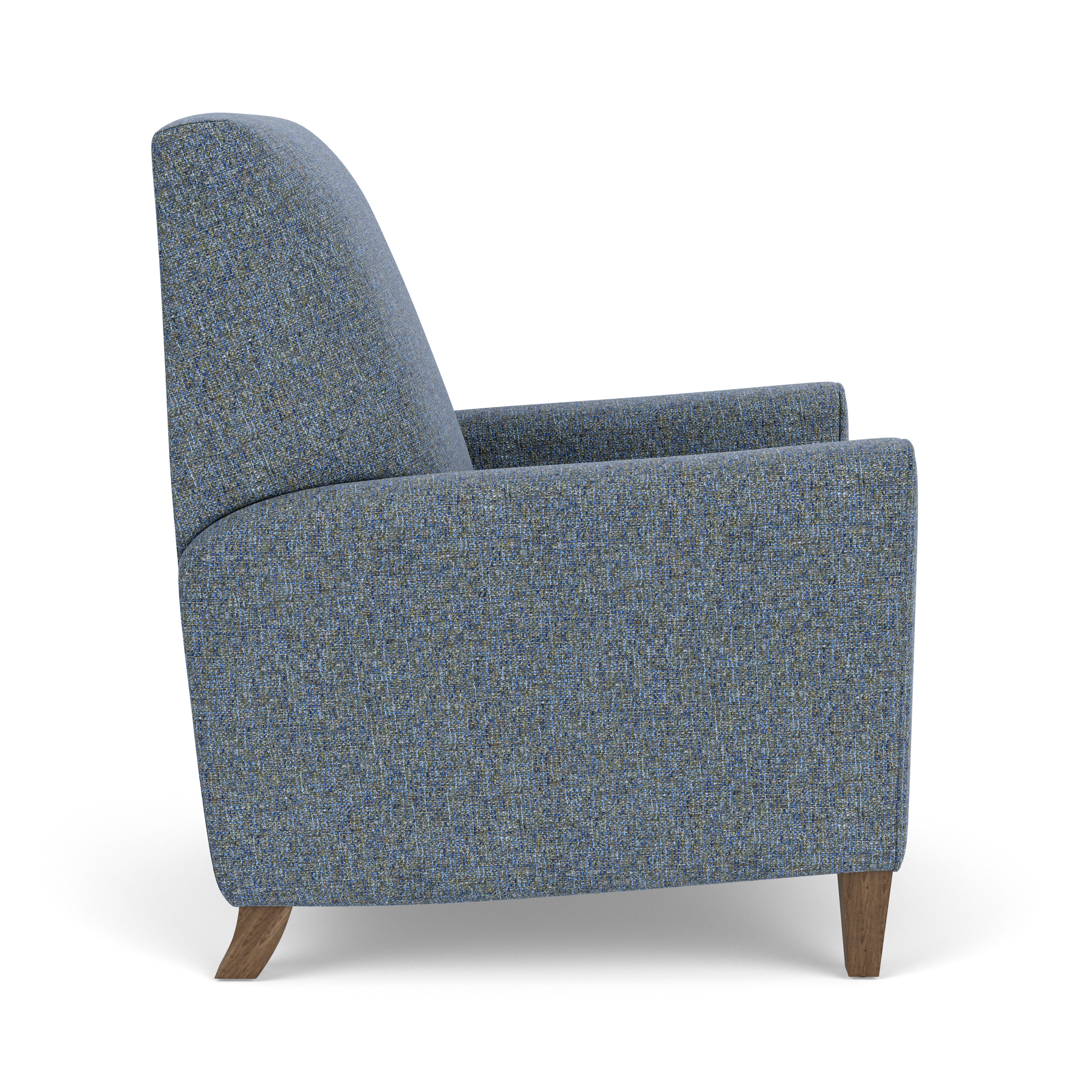 Digby - Fabric High-Leg Recliner, dark gray, view 8
