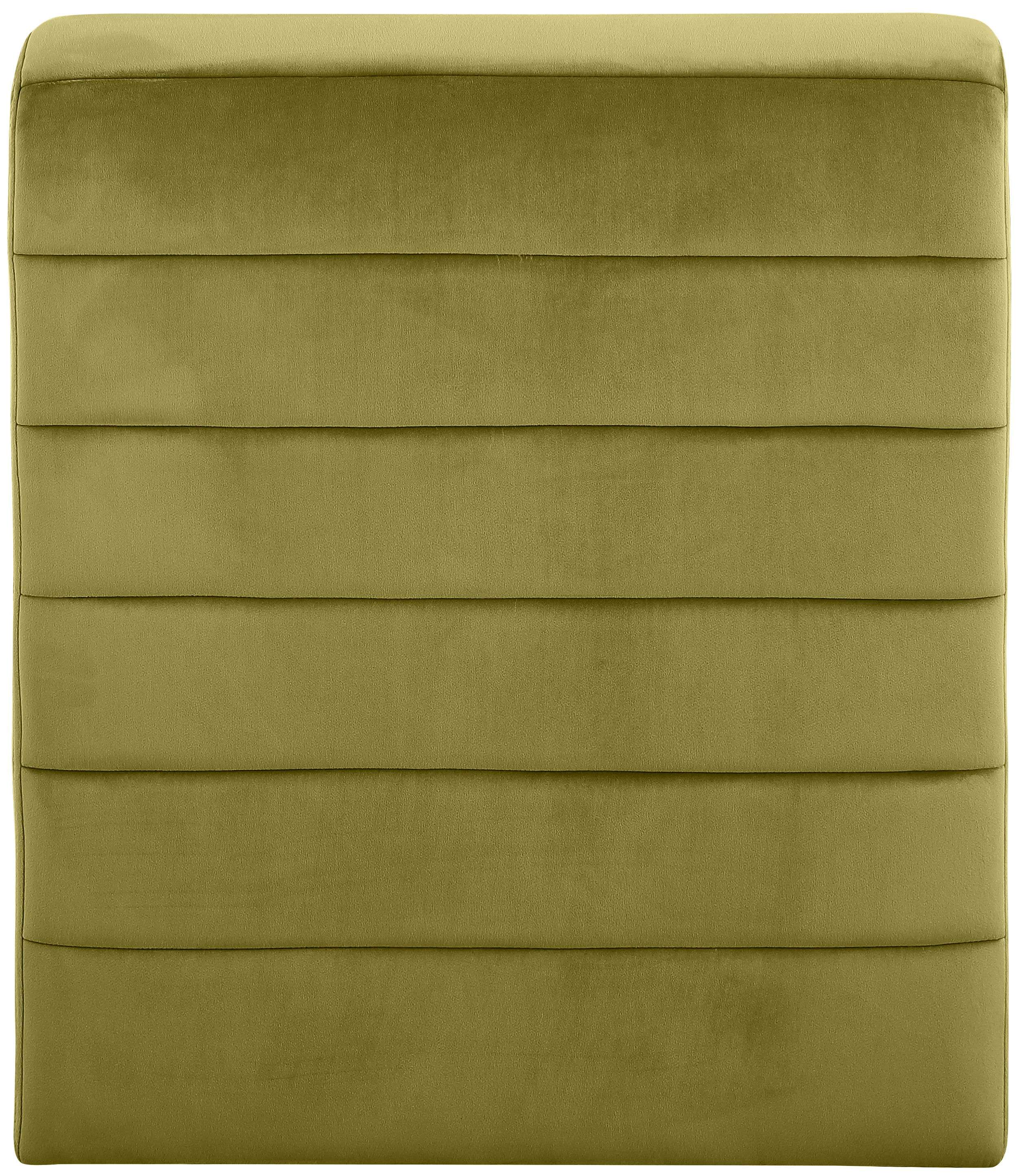 Ivy - Velvet Accent Chair - Olive