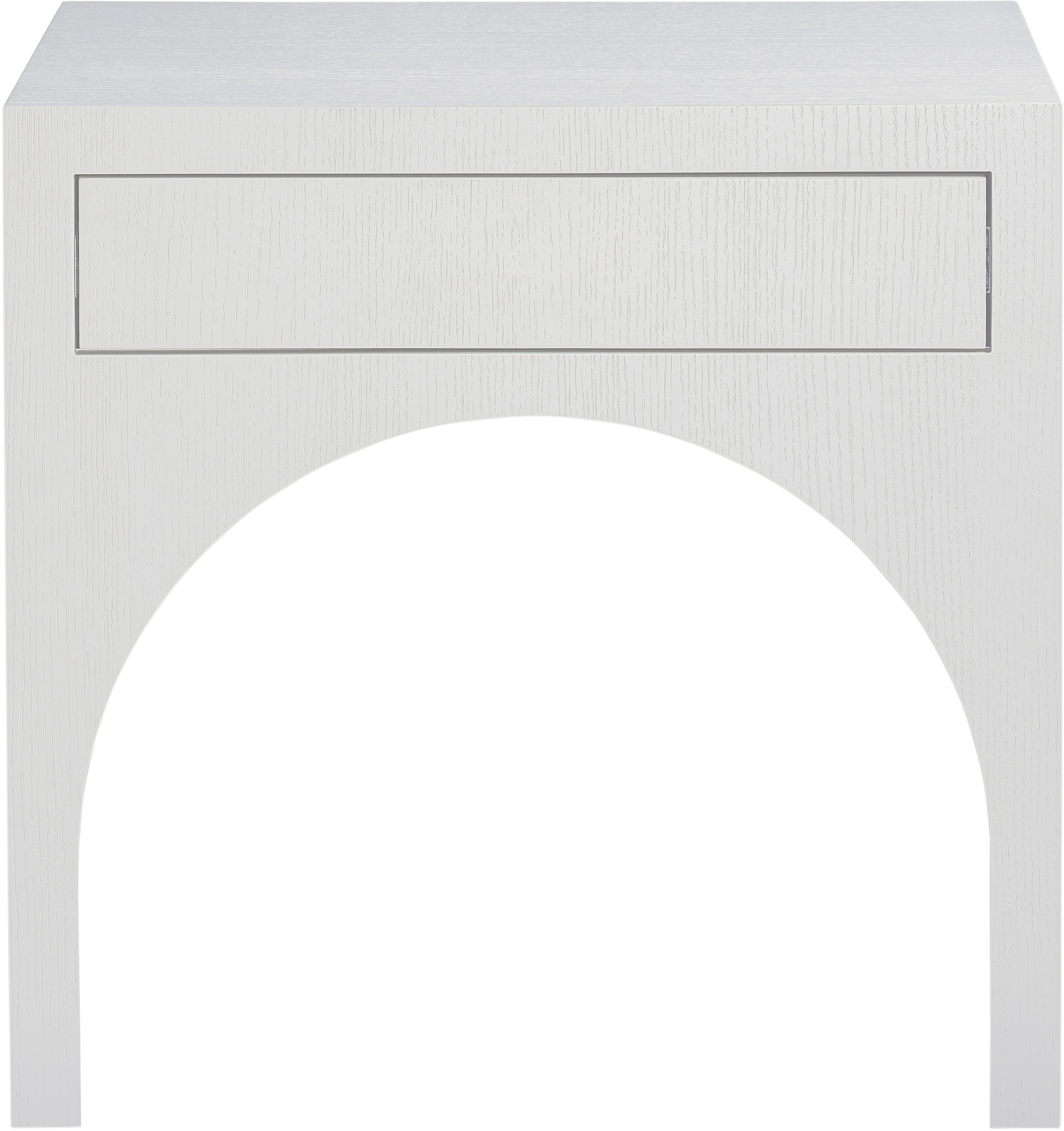August - Night Stand - White