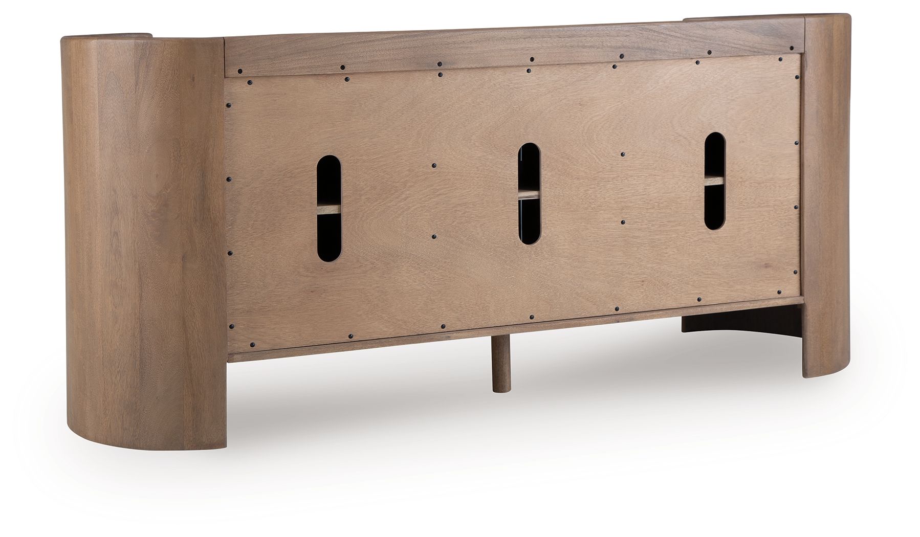 Ashley Furniture Fitzroy - Accent Cabinet - Brown / White - Image 5