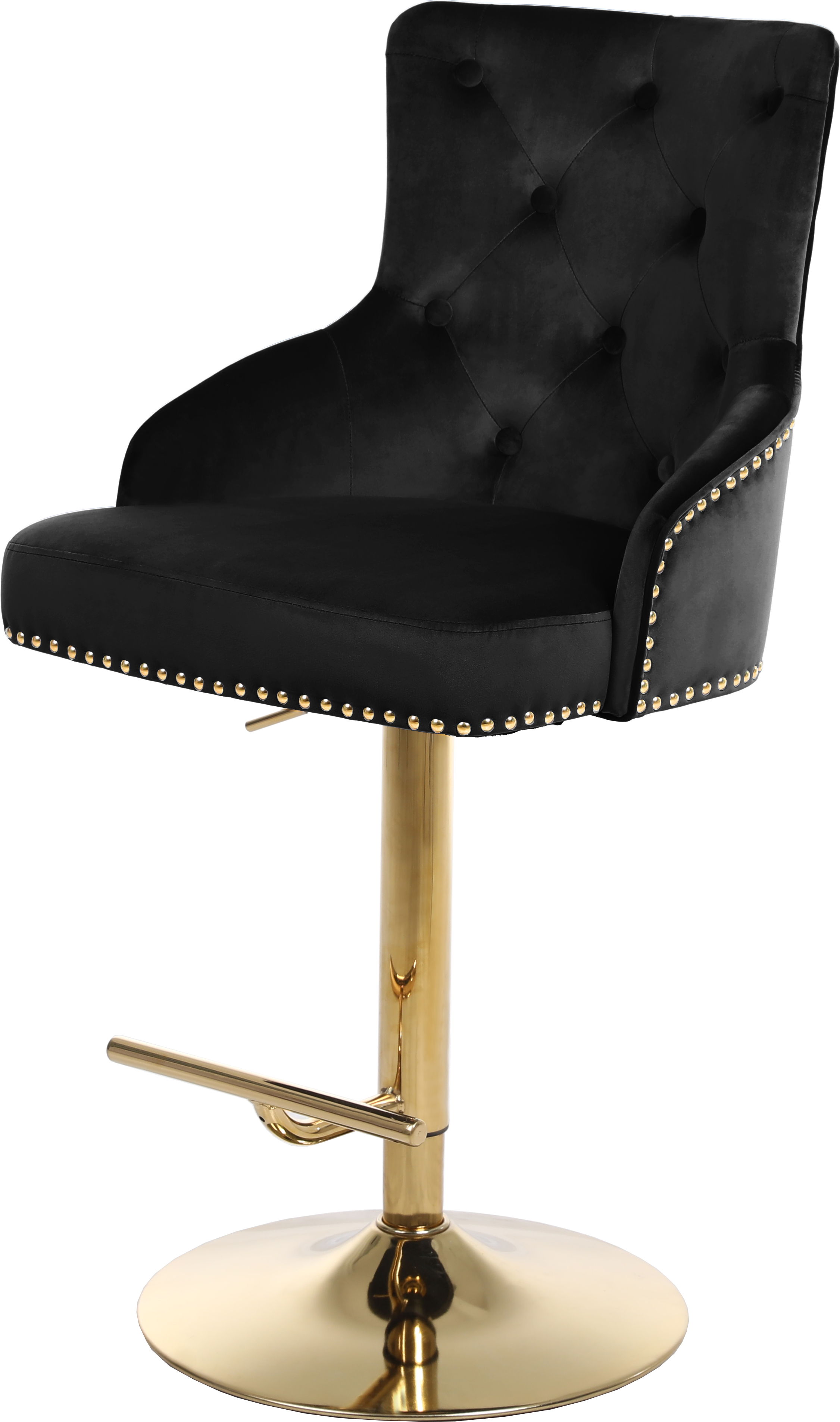 Claude - Adjustable Stool - Black