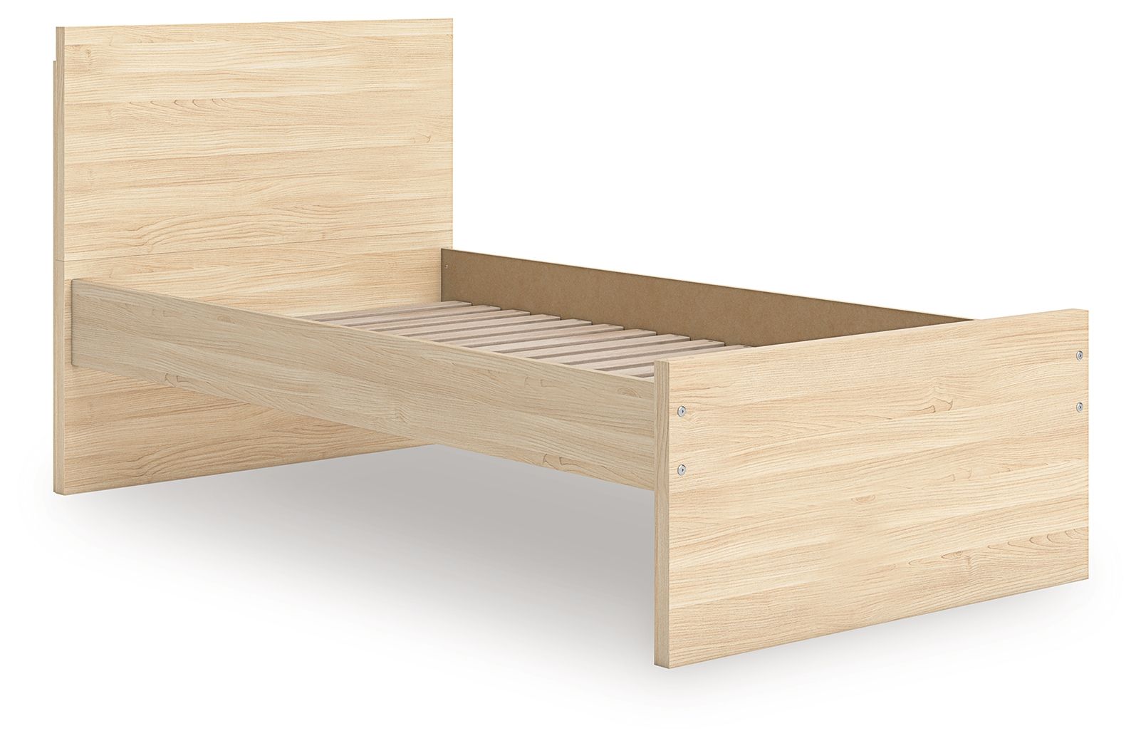 Onita - Twin Panel Platform Bed - Natural