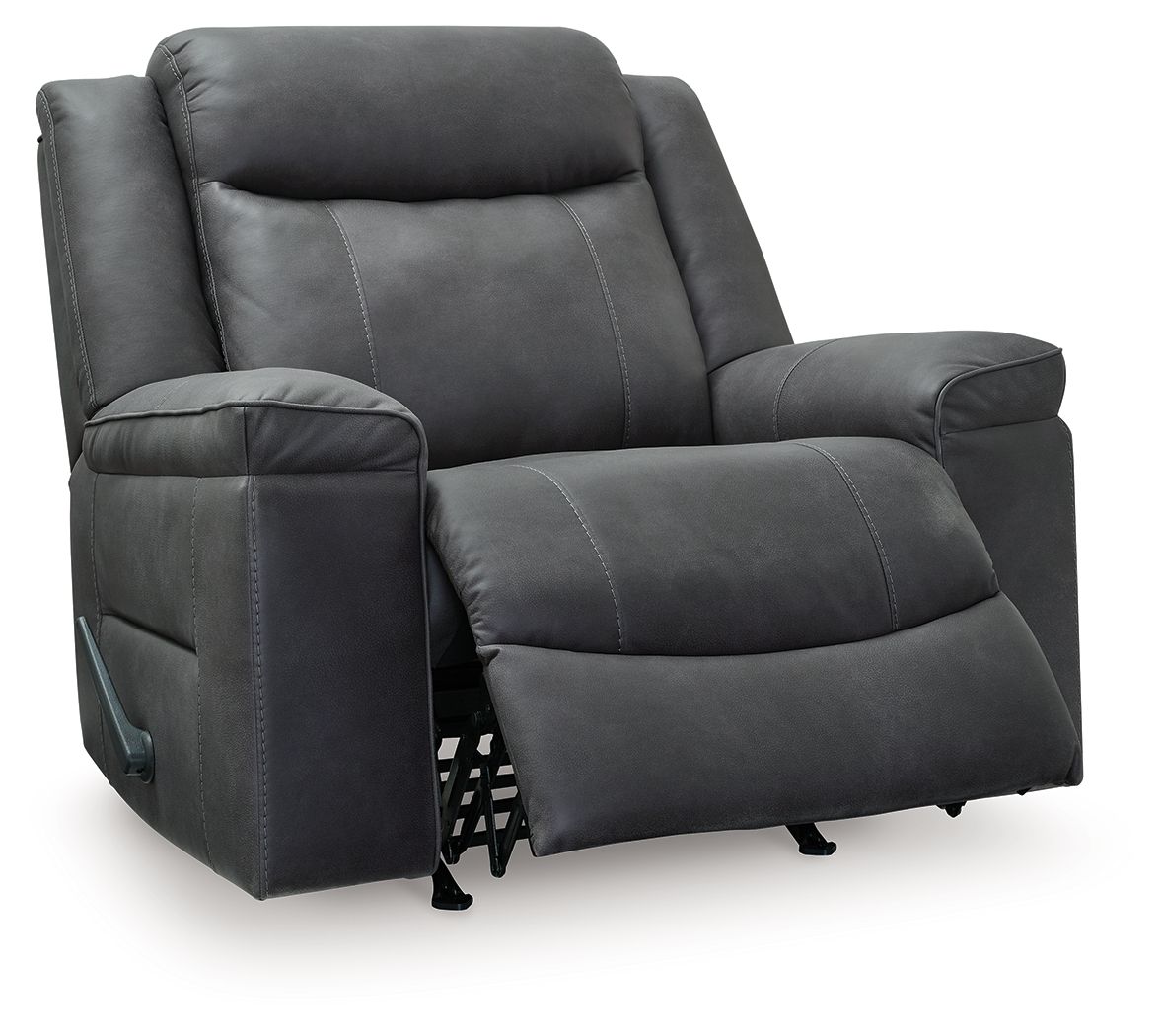 Ashley Furniture Status Check - Rocker Recliner - Shadow - Image 3