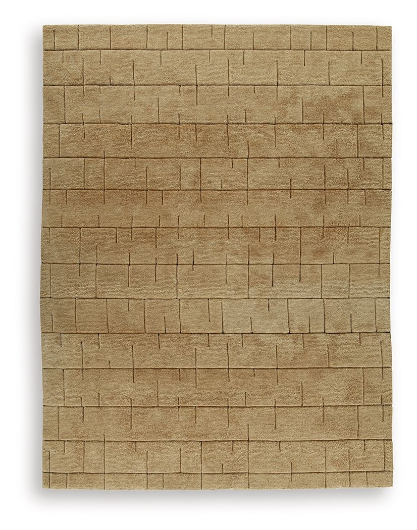 Luzmont - 9' x 12' Rug - Golden Brown