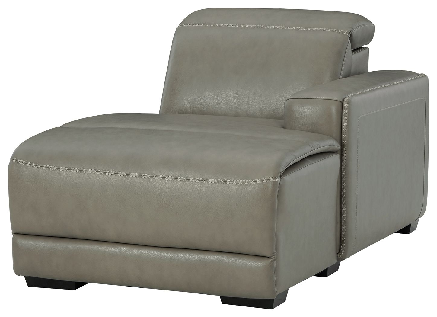 Correze Gray Raf Press Back Power Chaise New Lots Furniture