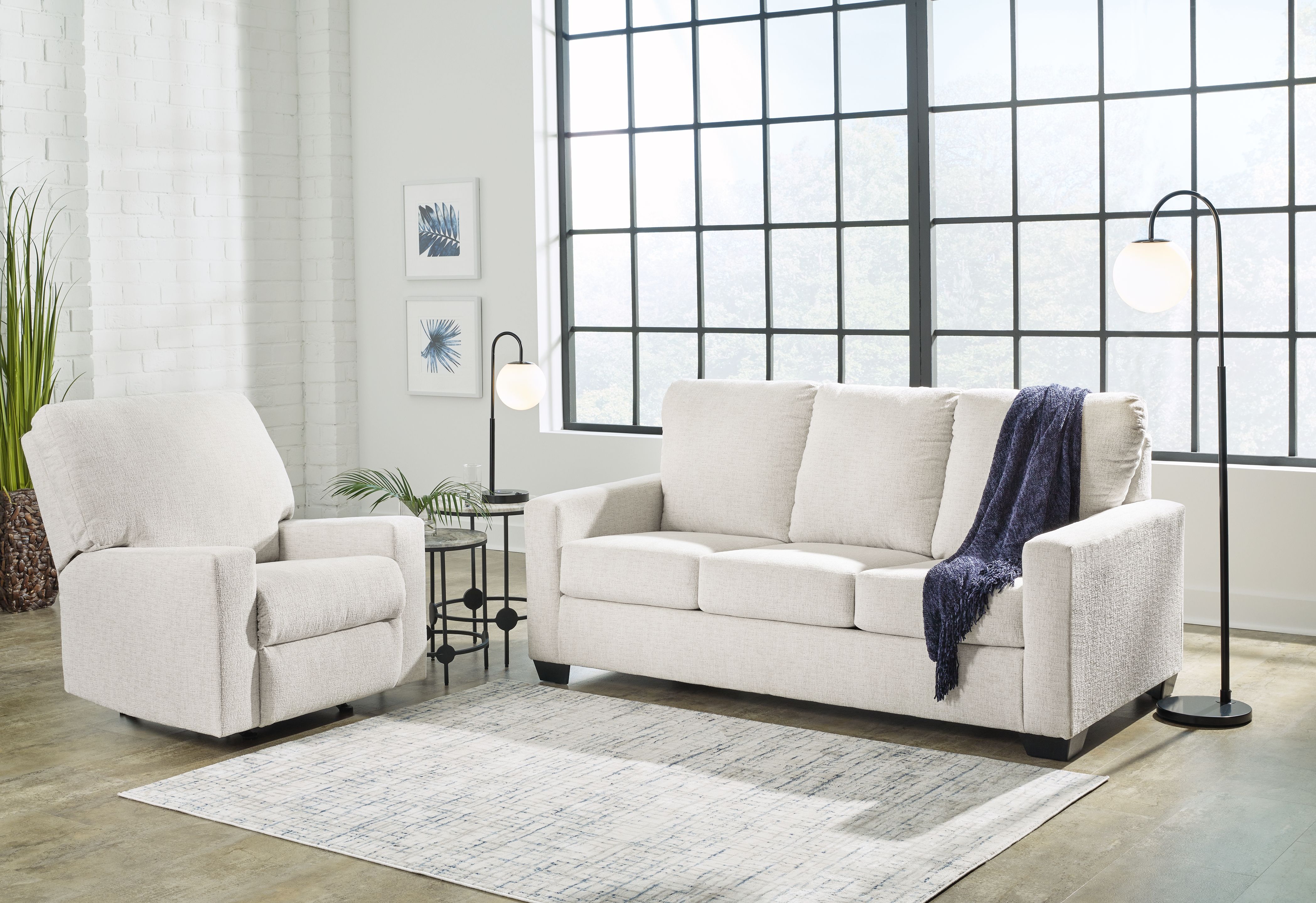 Full · 2 Pc · Full Sofa Sleeper, Rocker Recliner