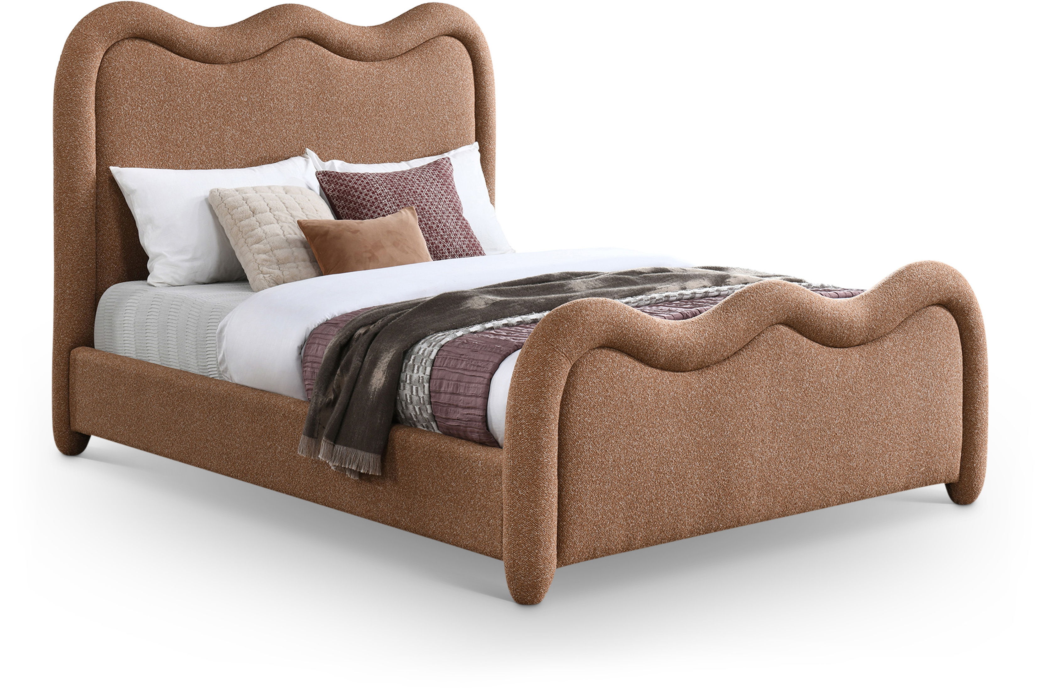 Gavin - Full Bed - Cognac