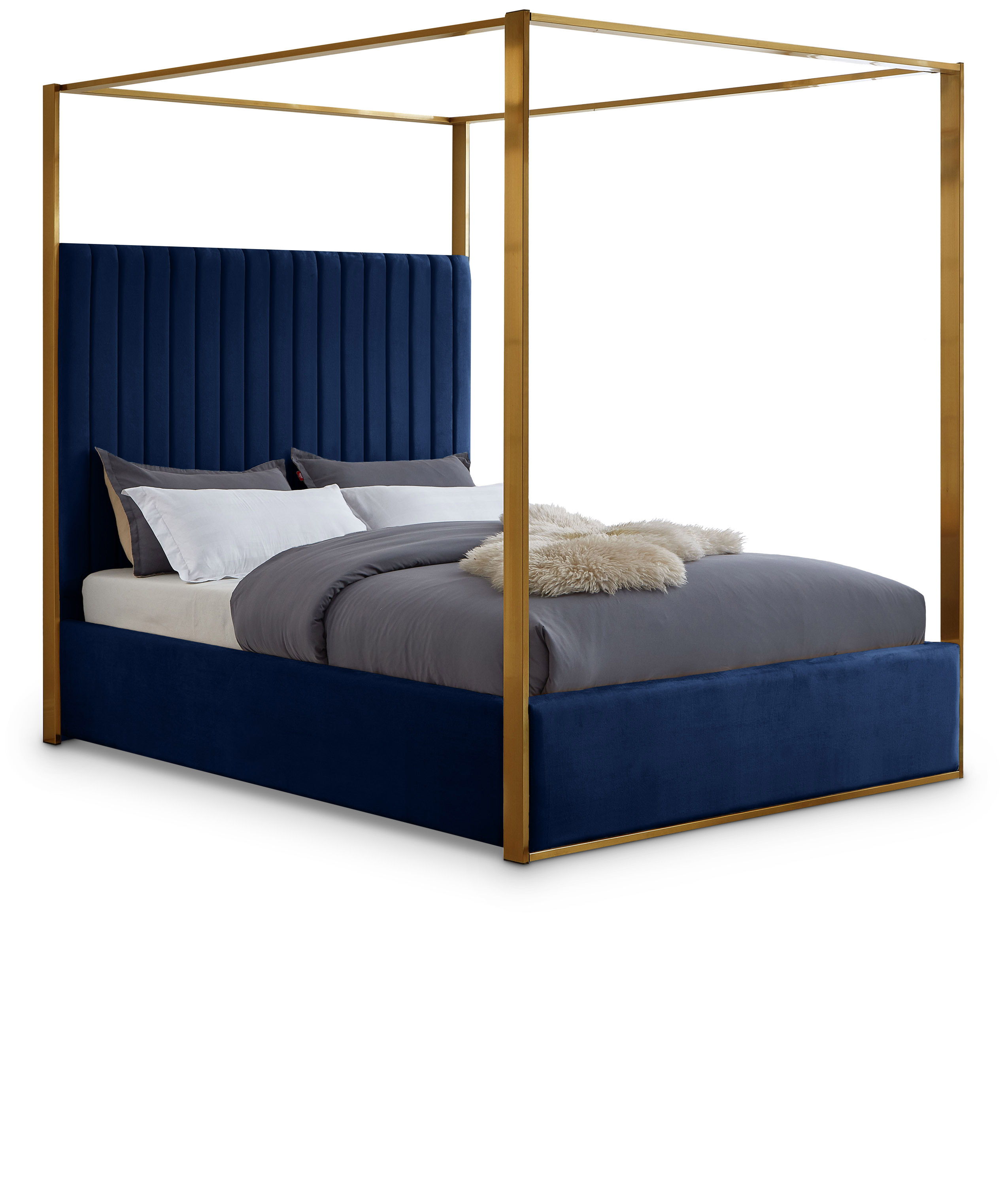Jones - Queen Bed - Navy