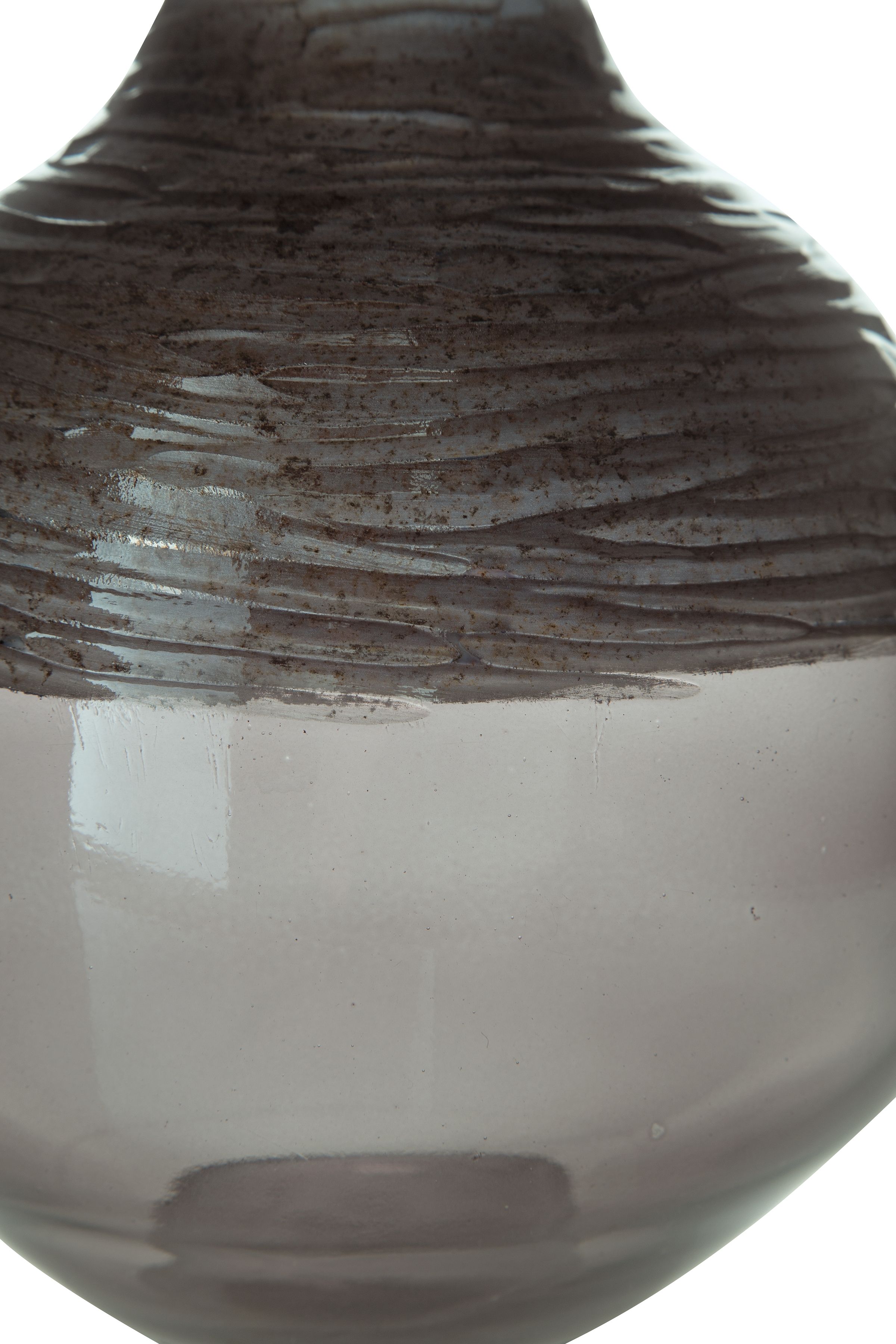 Harpwick - Vase - 8" - Iridescent Gray