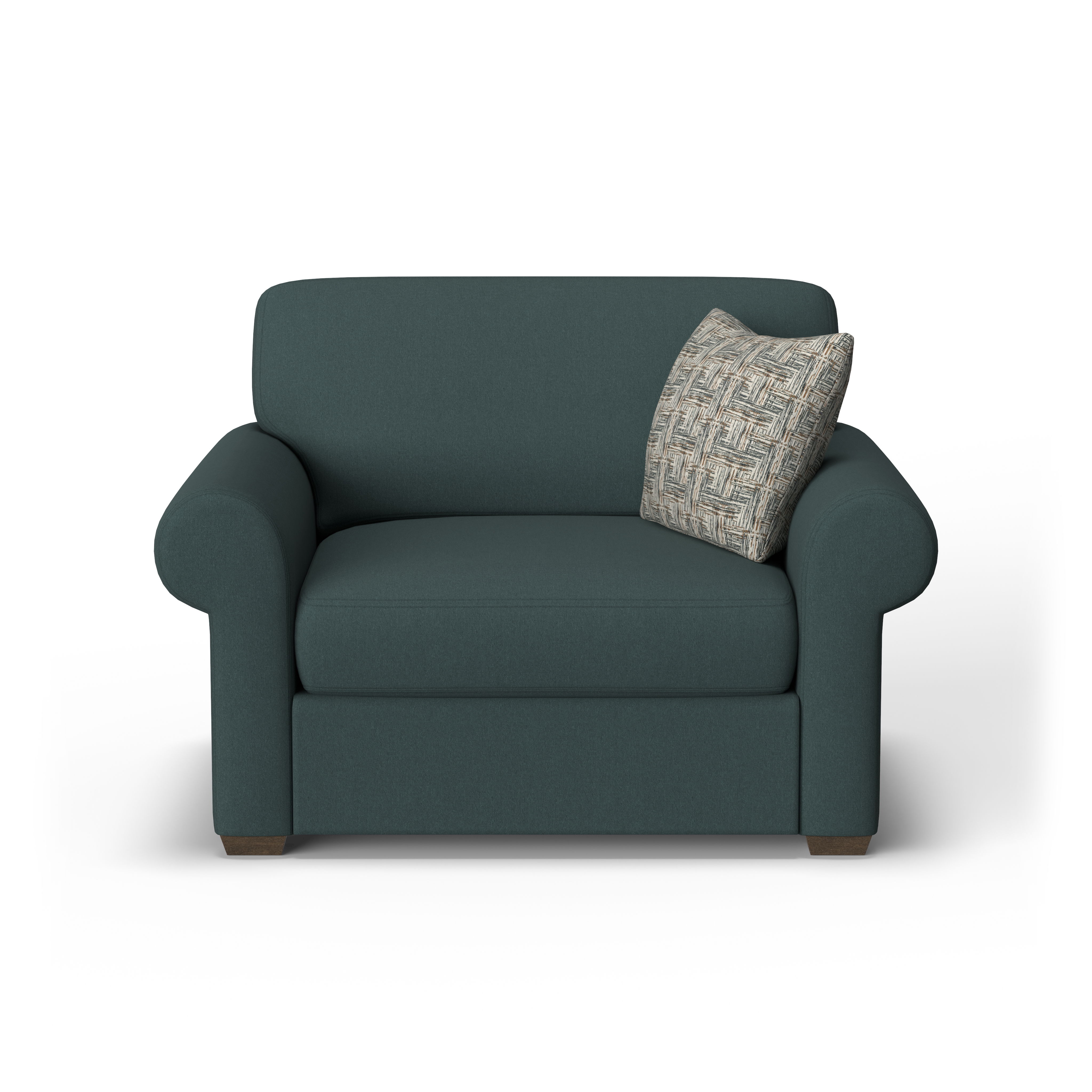 Randall - Fabric Chair, white, view 5