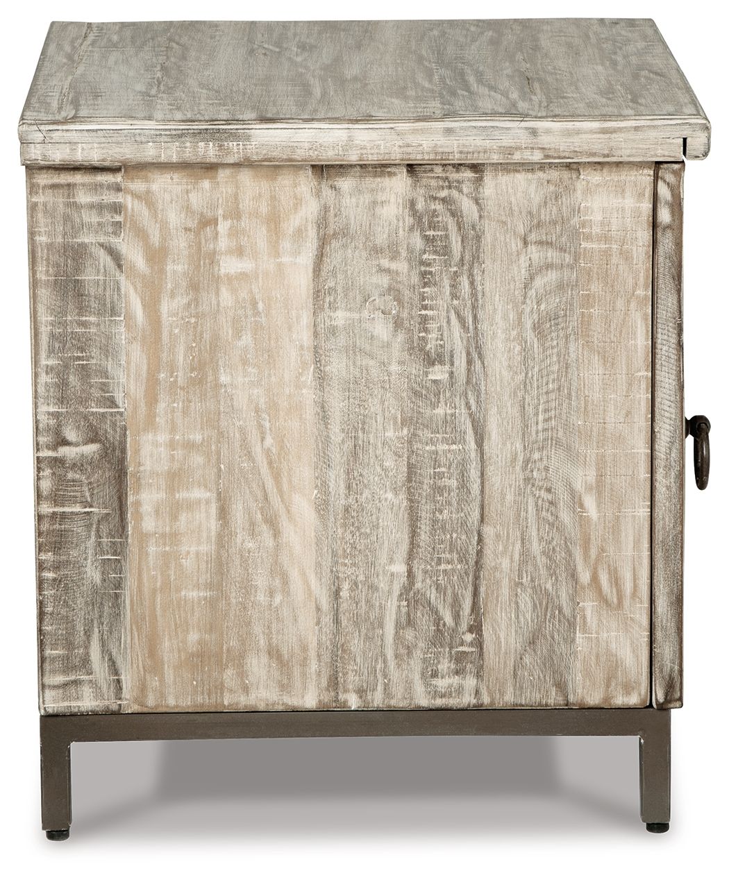 Ashley Furniture Laddford - Accent Cabinet - Shelf - Whitewash - Image 5