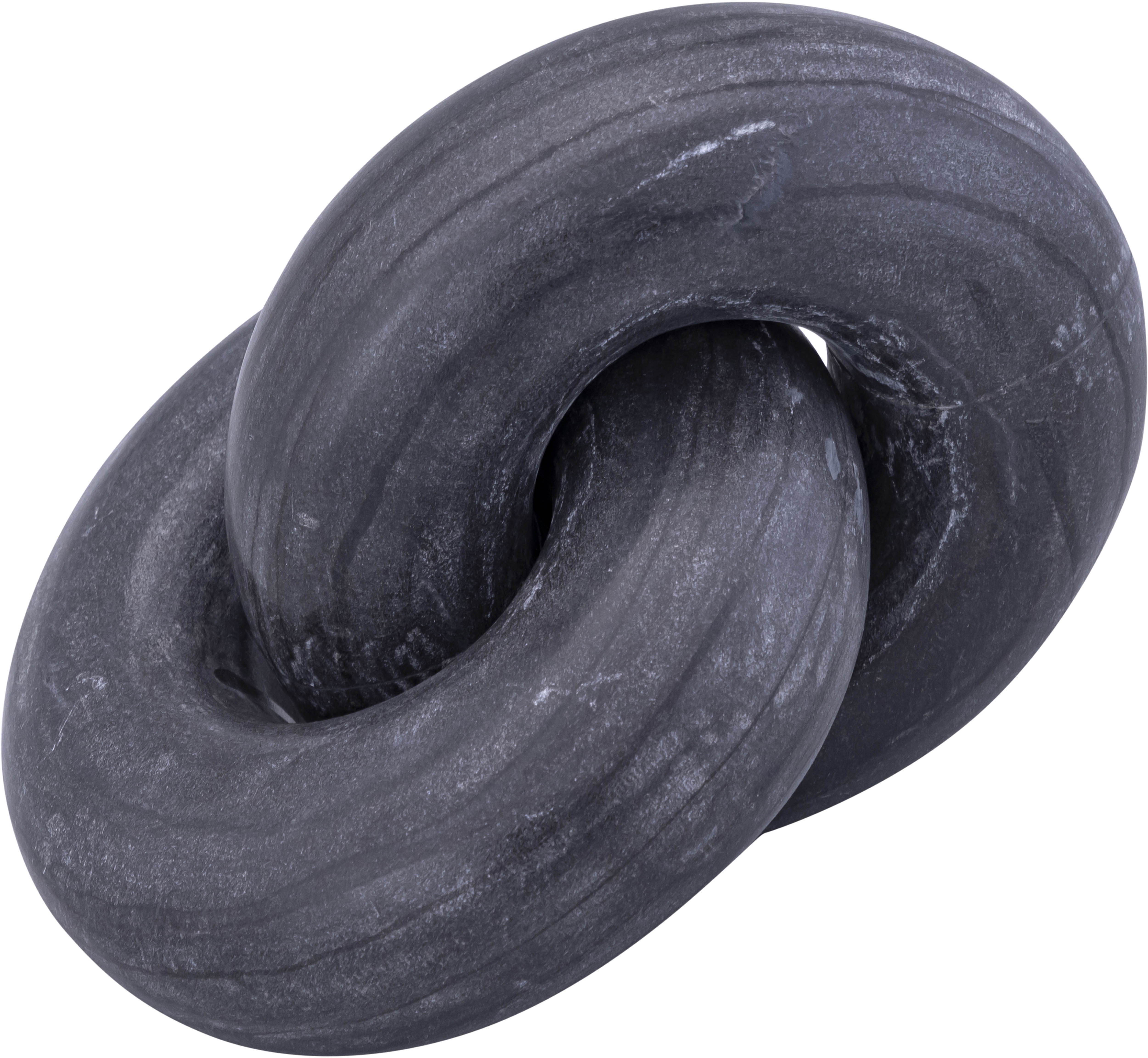 Knot - Marble Decorative - Black