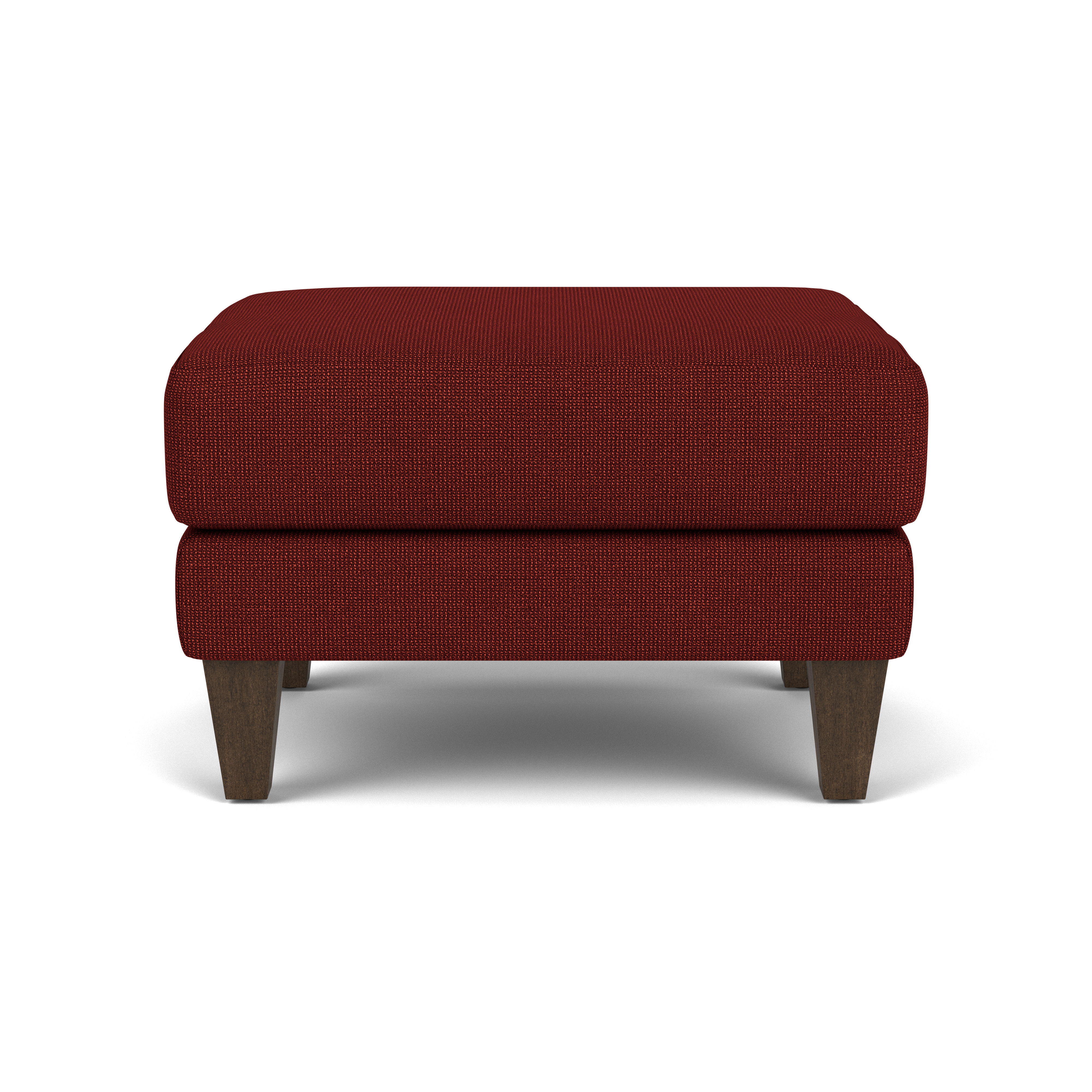 Bond - Fabric Ottoman, dark brown, view 4