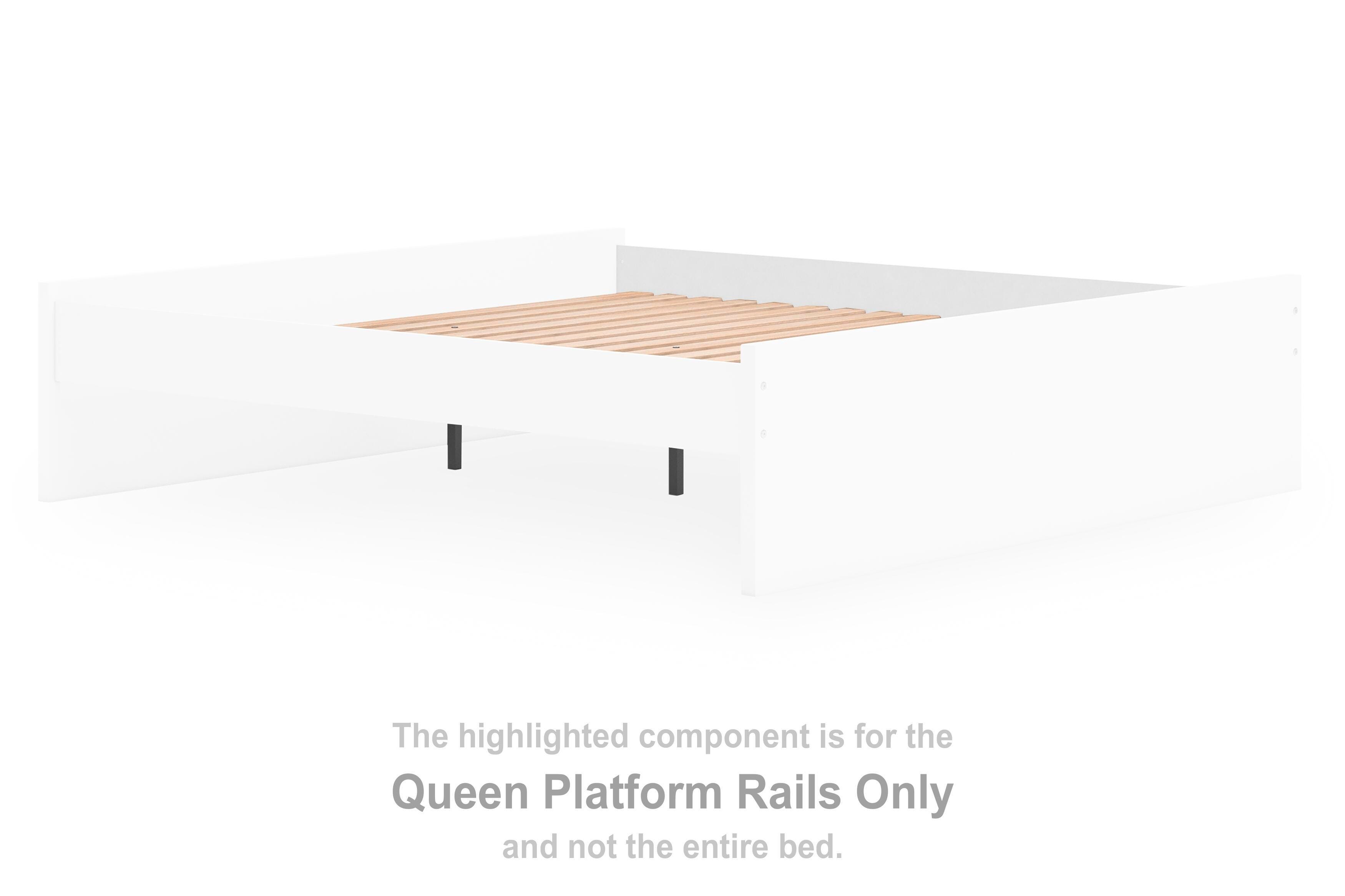 Onita – Queen/King Platform Rails – White