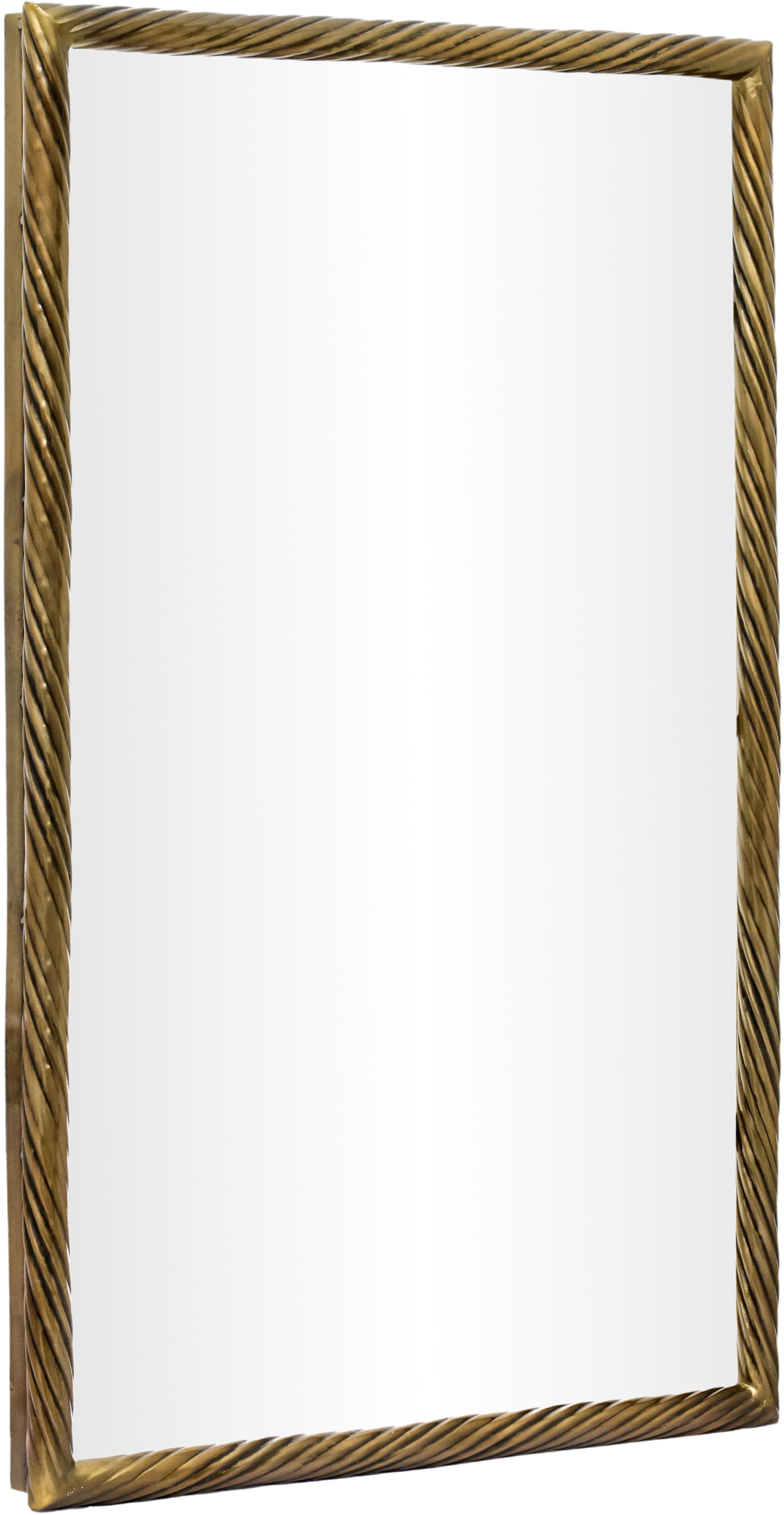 Avara - 31" x 47" Iron Mirror - Gold