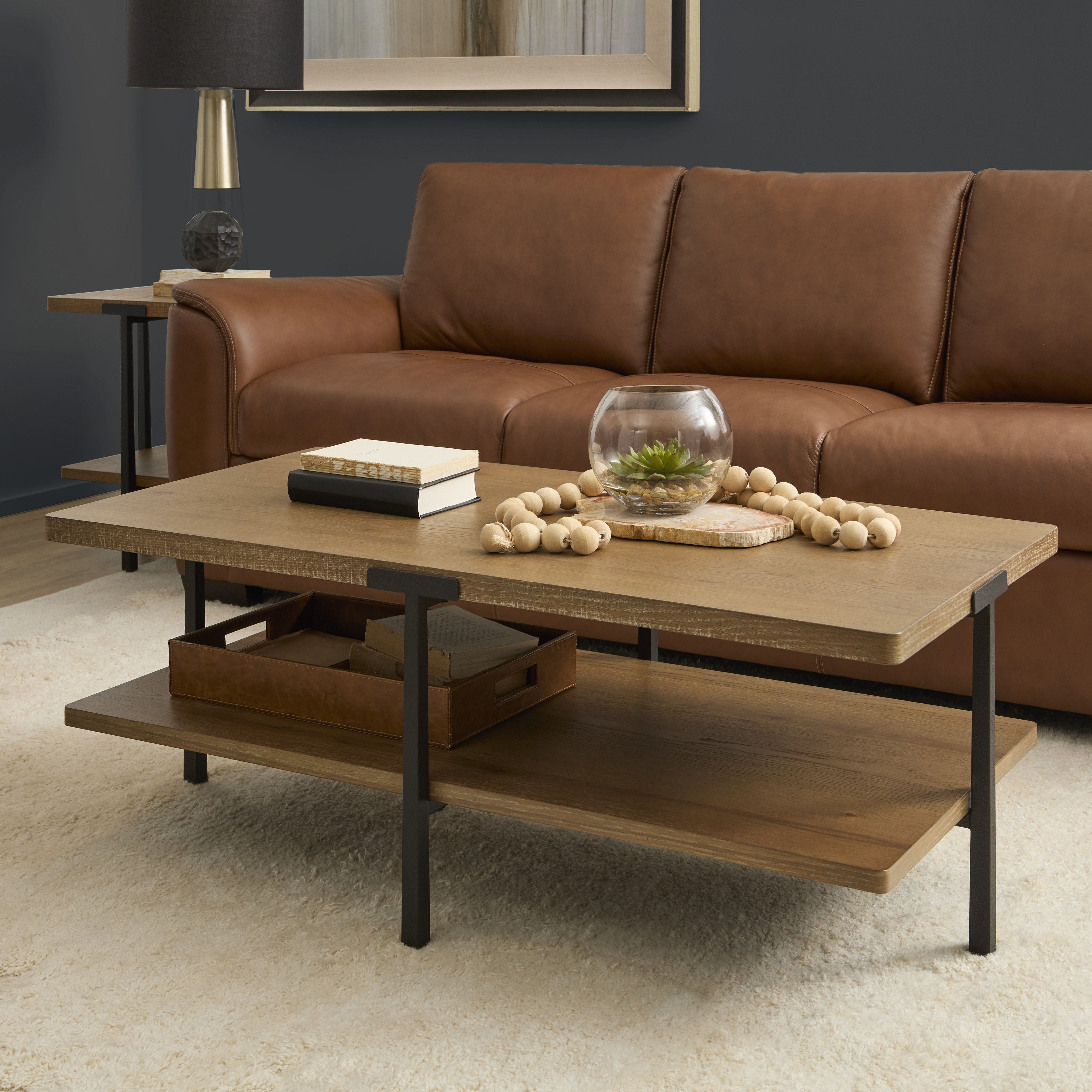 Millwork - Rectangular Coffee Table - Light Brown, light brown