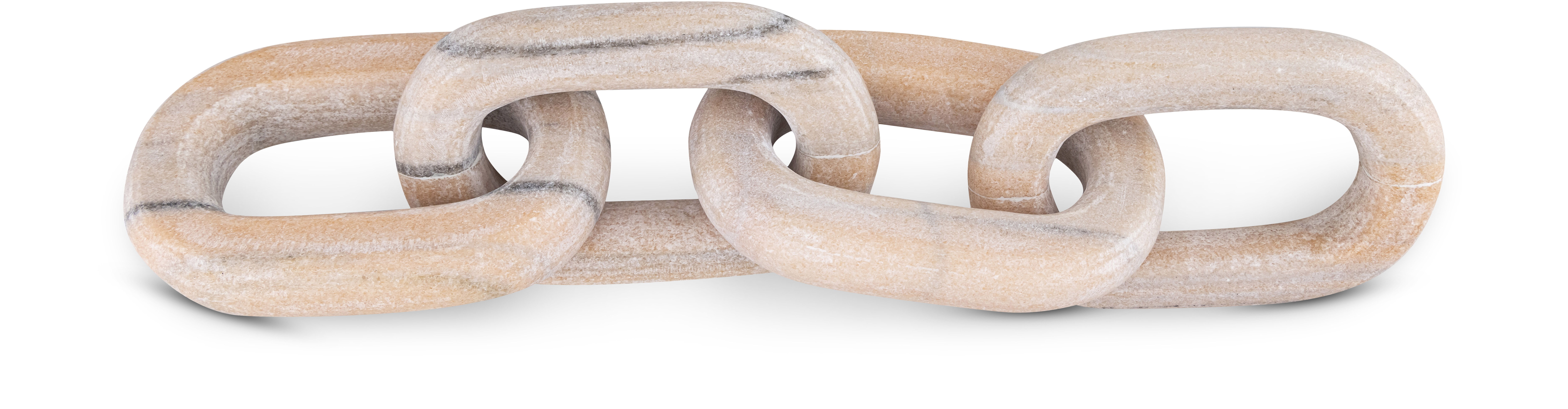 Lynx - Marble Decorative Chain Links - Pink