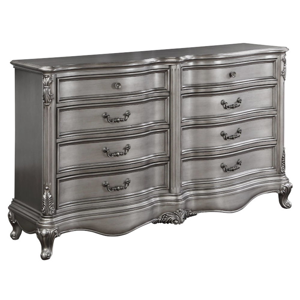 Ariadne - Dresser - Antique Platinum, silver, view 2