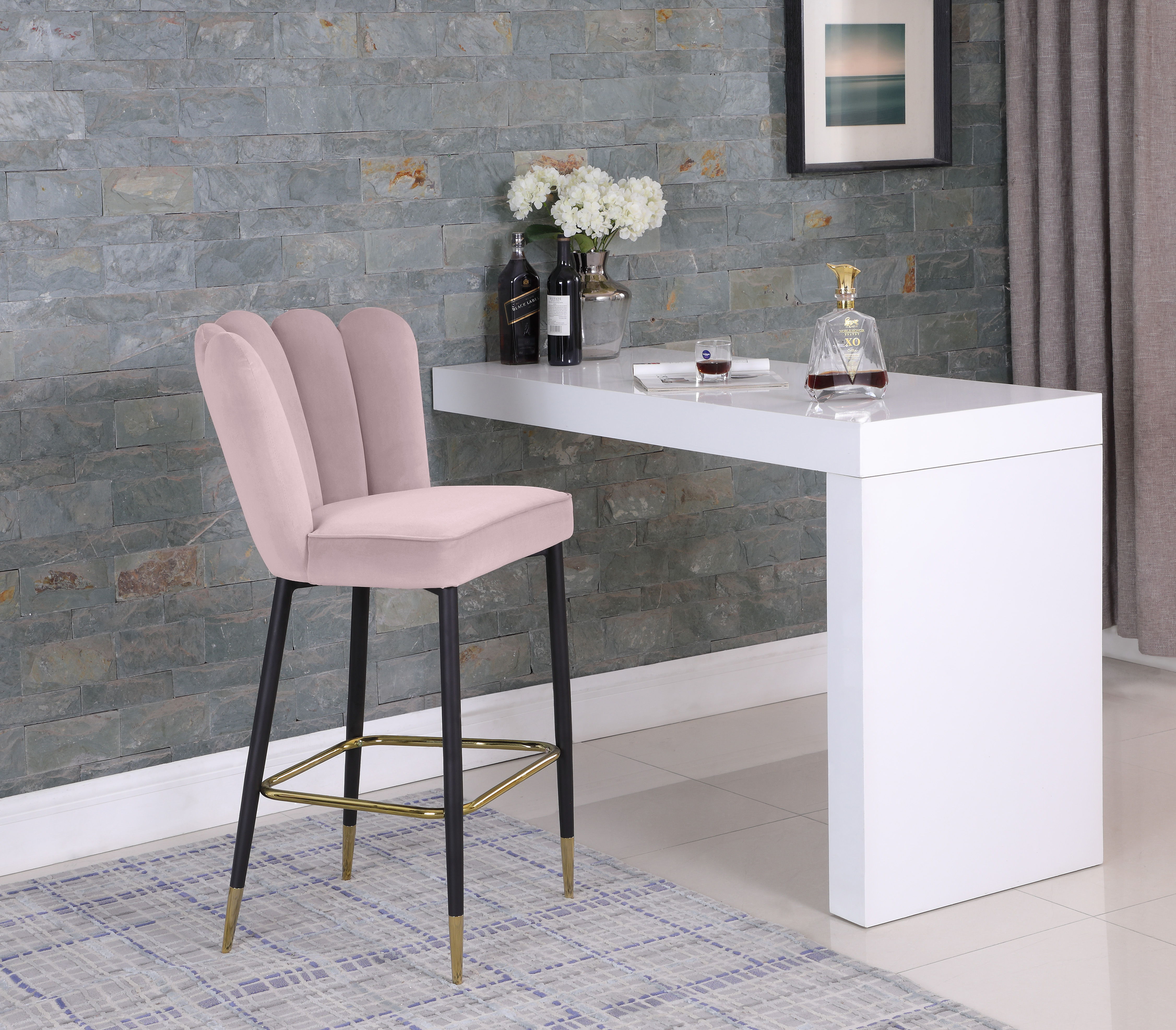 Lily - Stool (Set of 2) - Pink