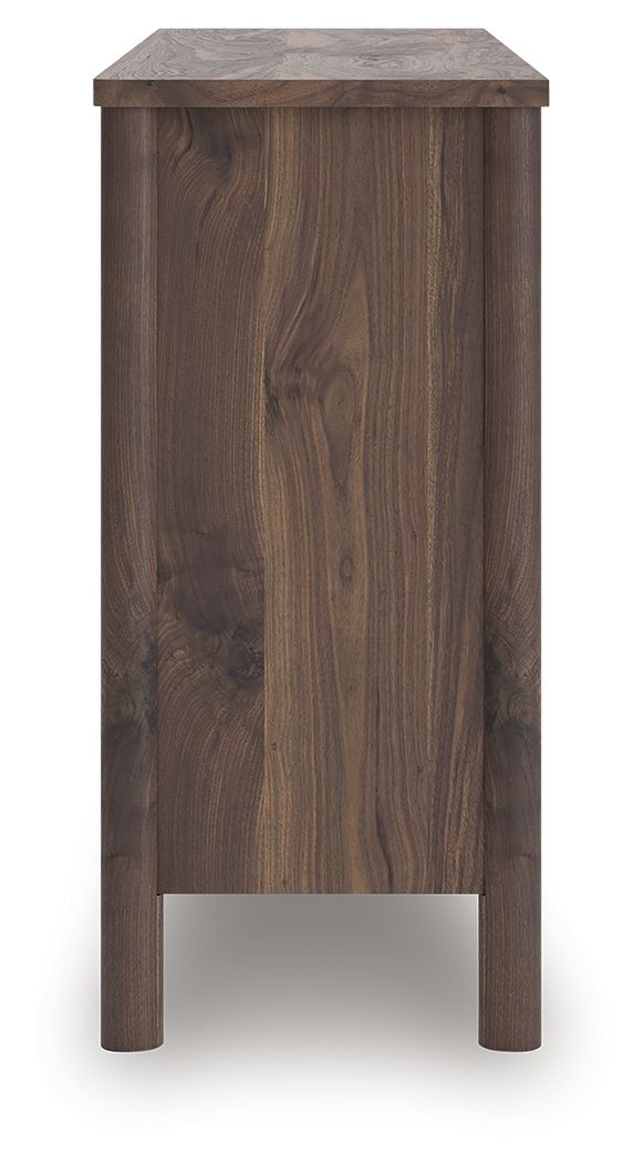 Ashley Furniture Pamytta - Six Drawer Dresser - Brown - Image 7