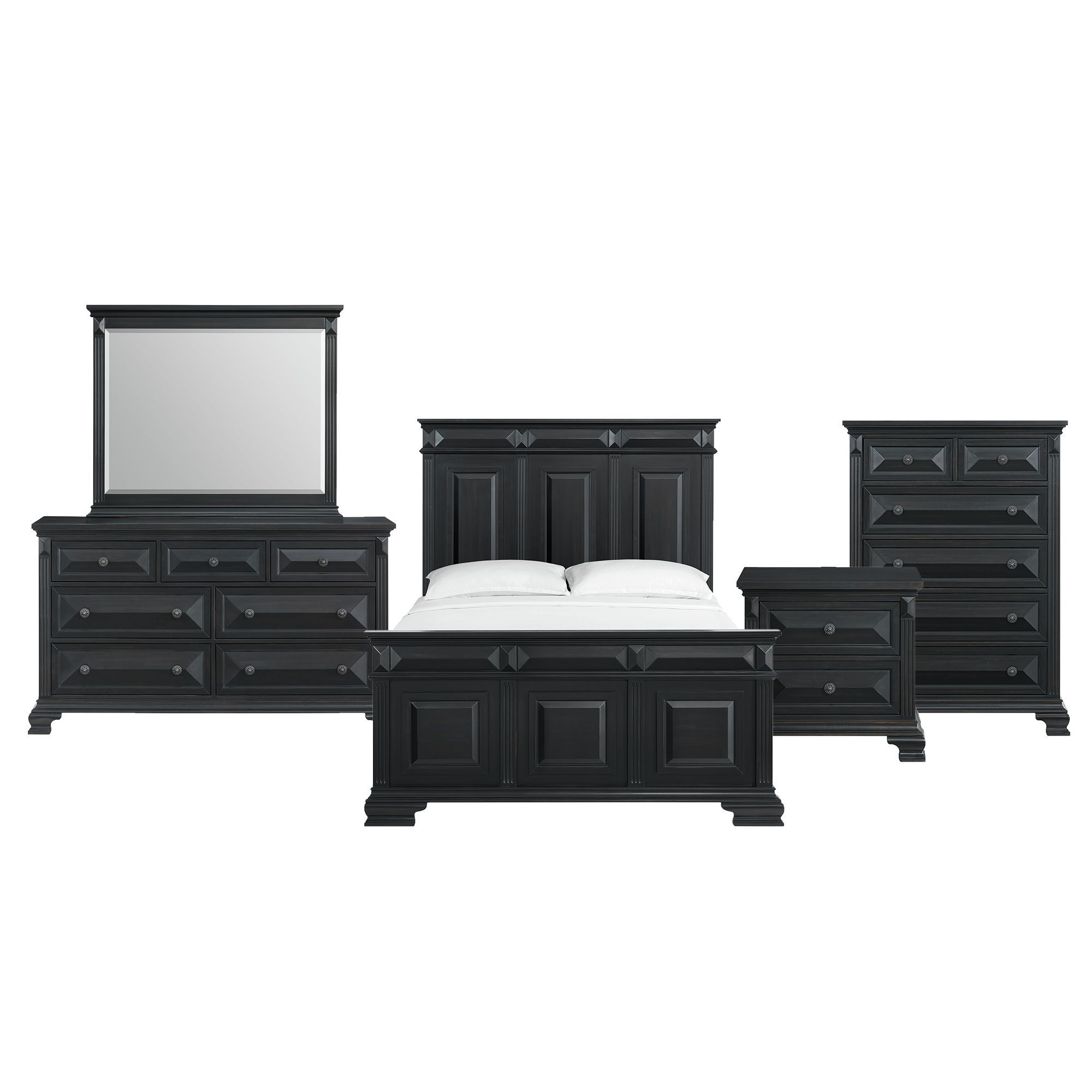 Queen · 5 Pc · Bedroom Set