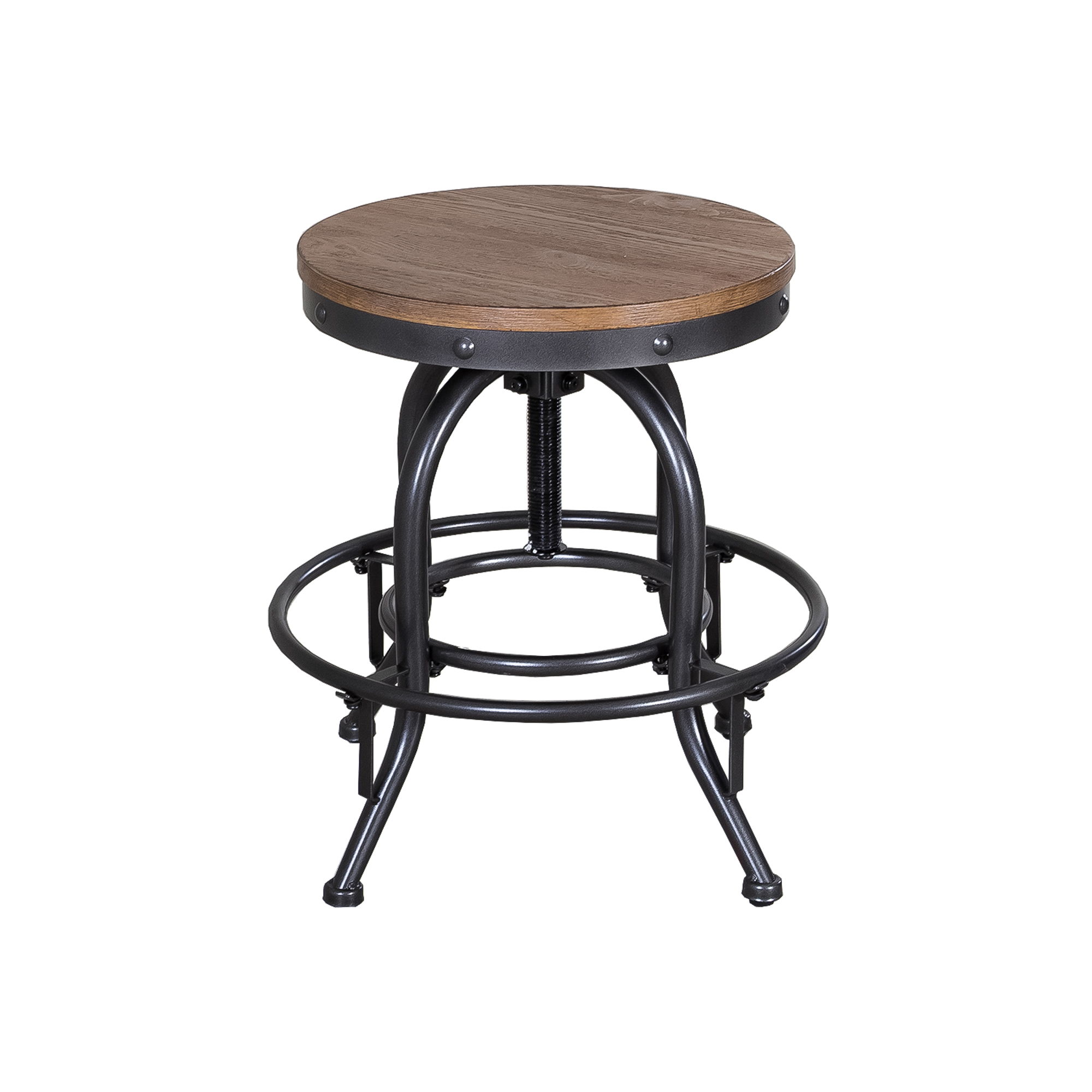 Liberty Furniture Vintage Series - Adjustable Height Counter Stool - Dark Brown