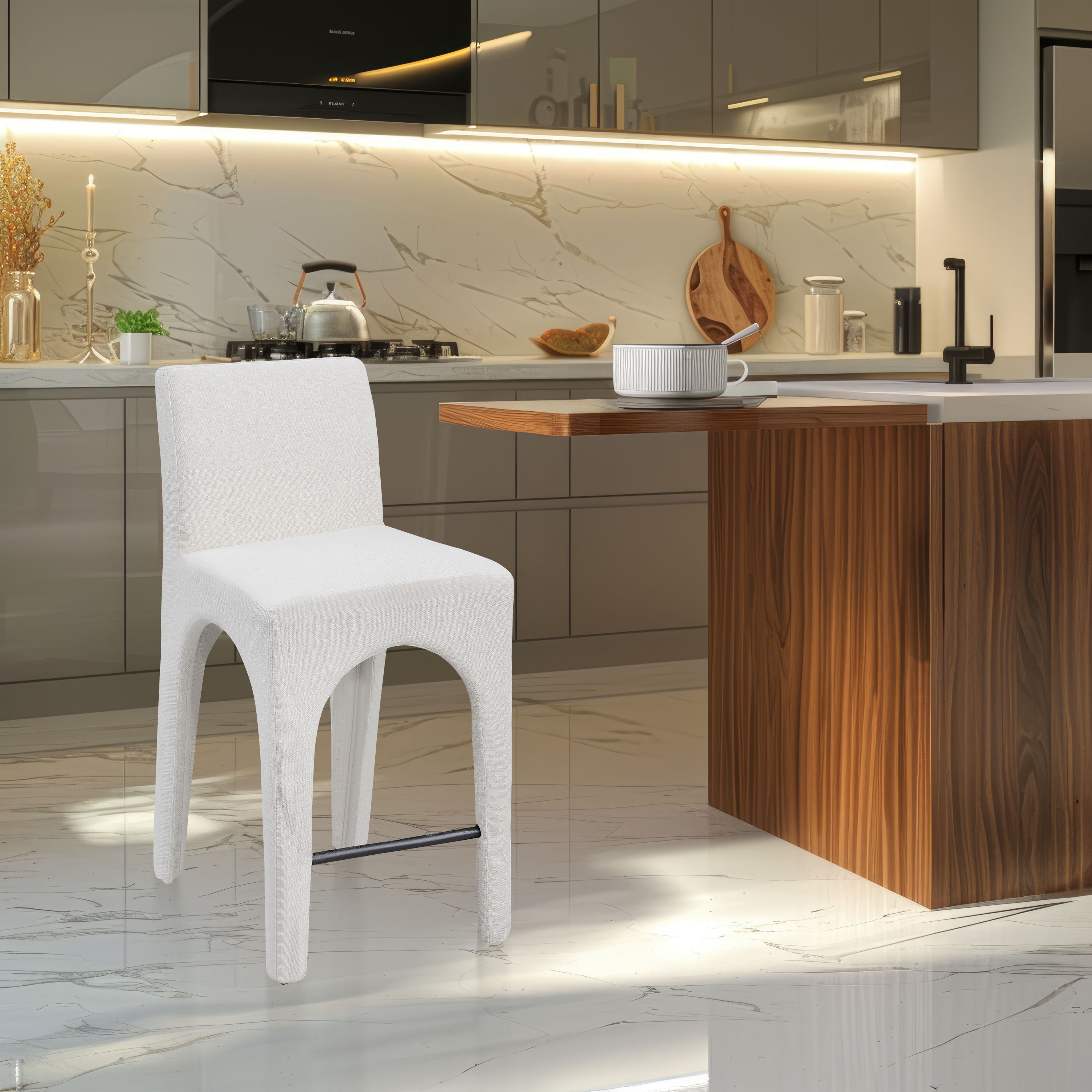 Gramercy - Stool - Cream