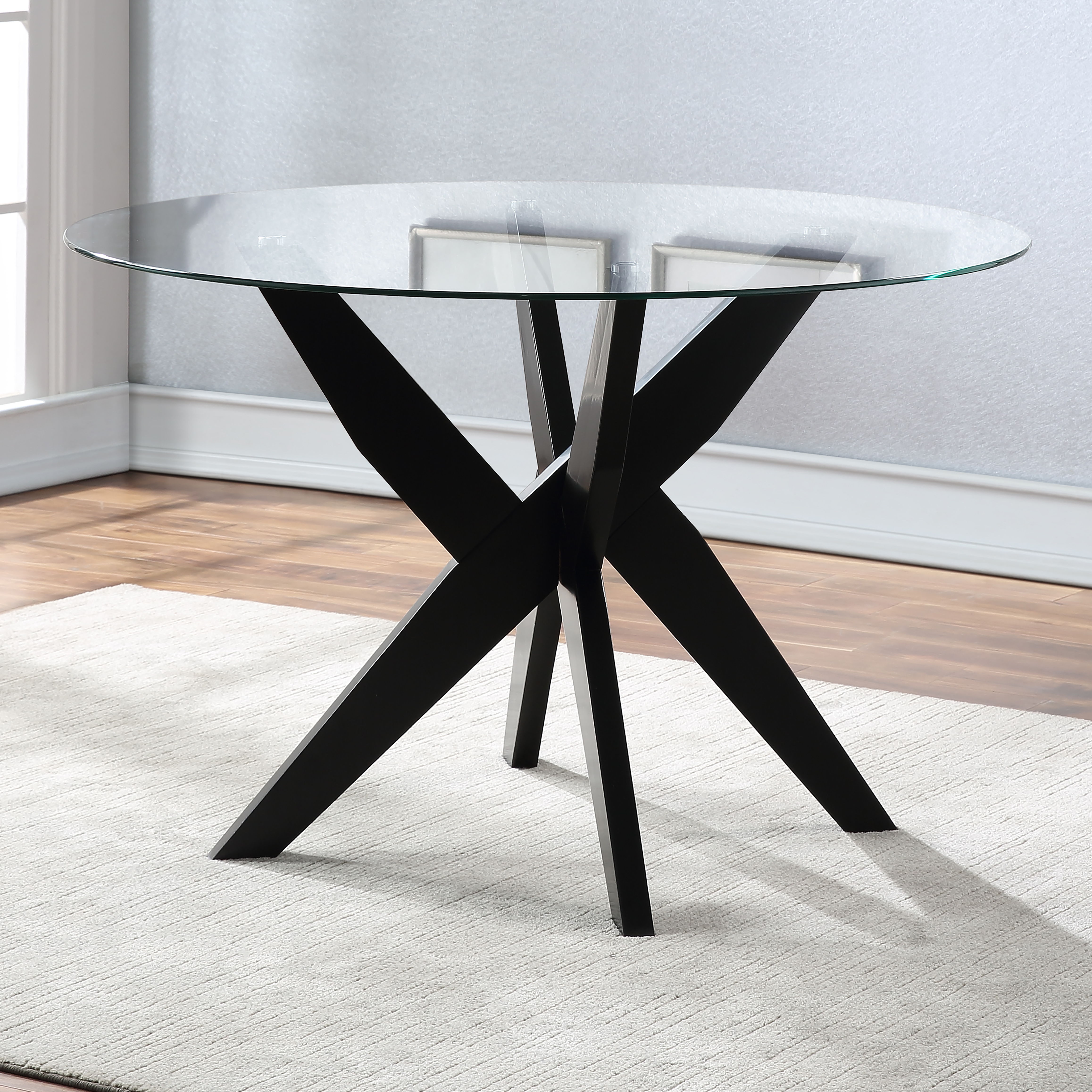 Amalie - Table Base - Dark Brown