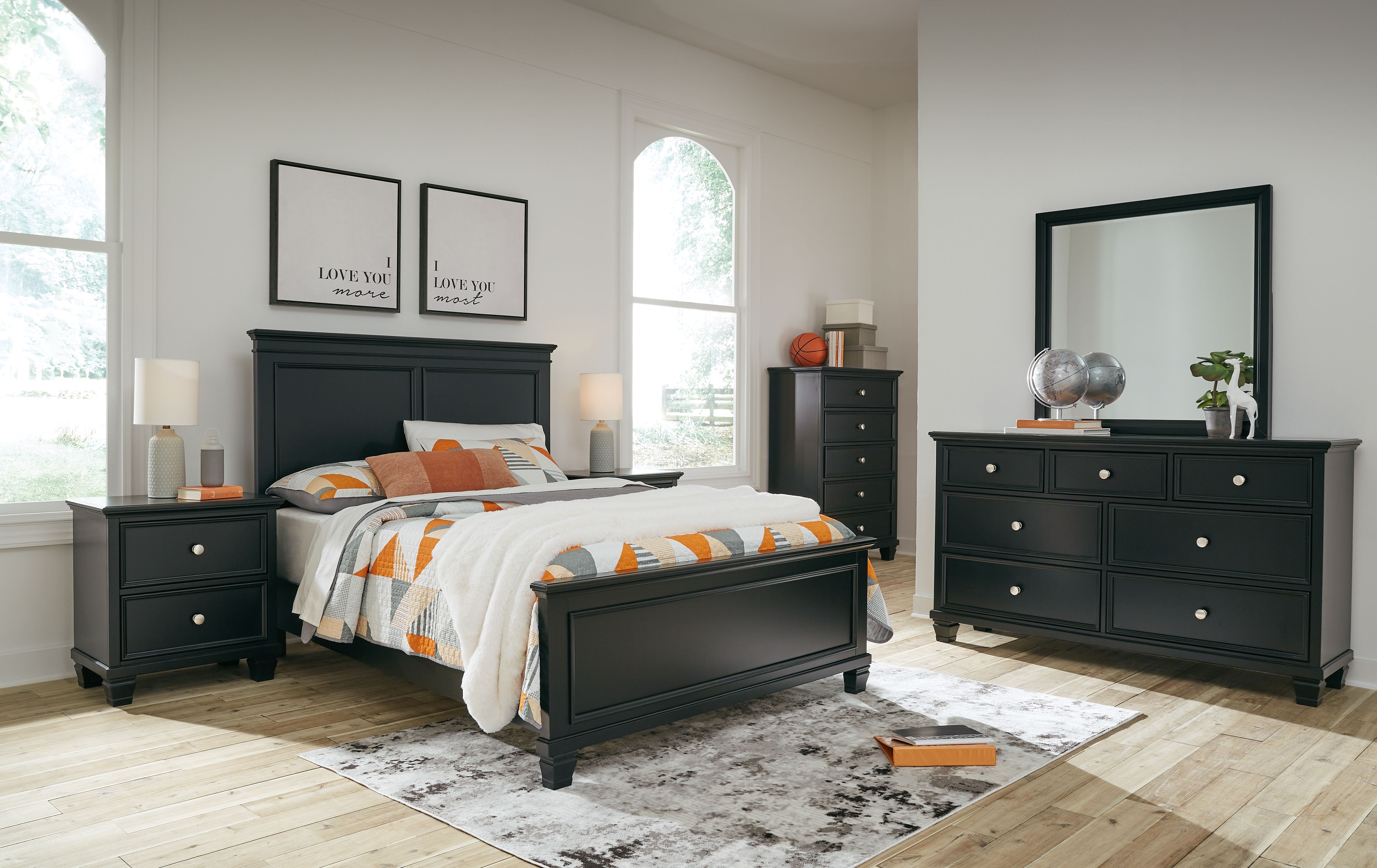 Full · 5 Pc · Dresser, Mirror, Full Panel Bed