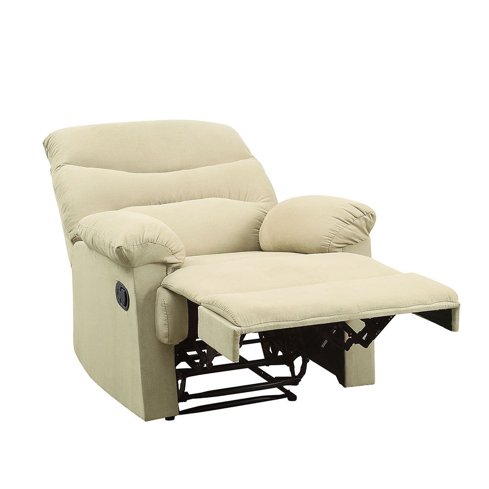 Arcadia - Motion Recliner - Beige Microfiber, beige, view 6