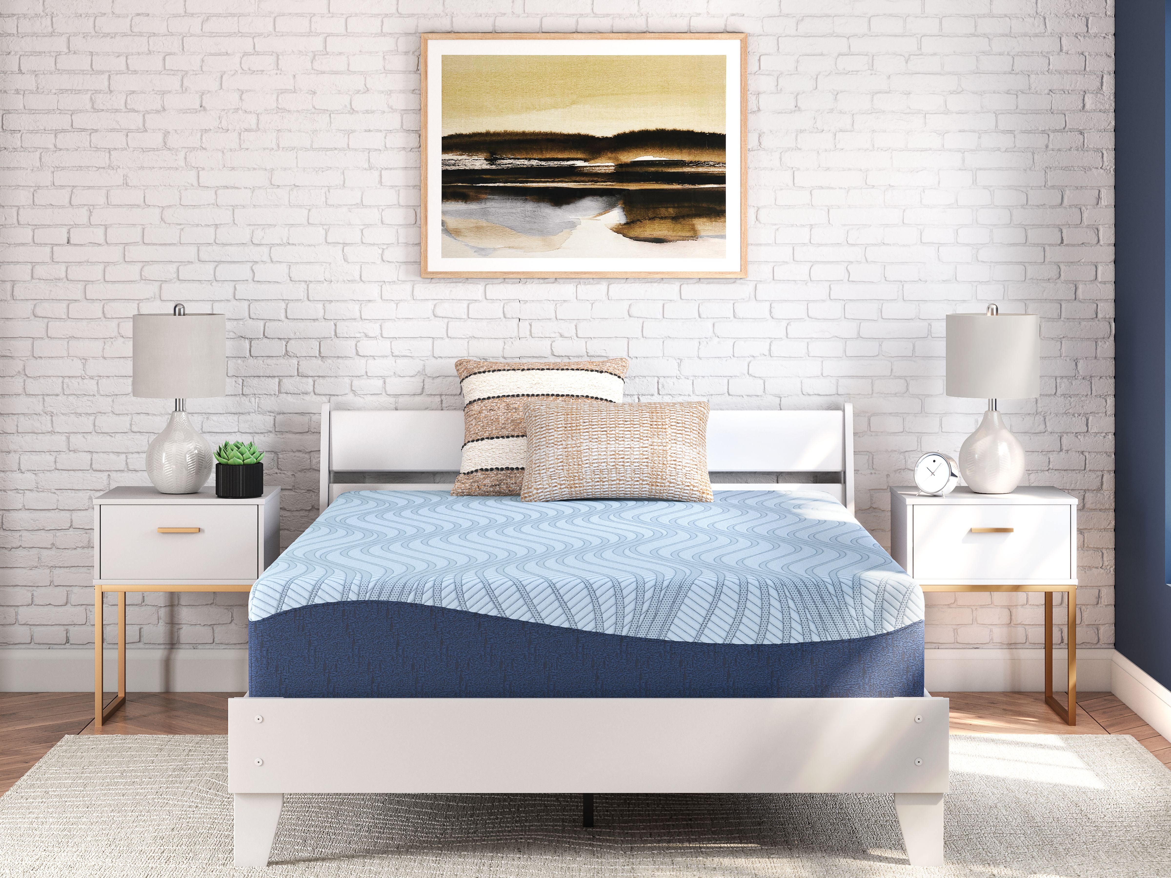 Ashley Furniture Peak 2.0 12 Memory Foam - Full Mattress - White - Image 5